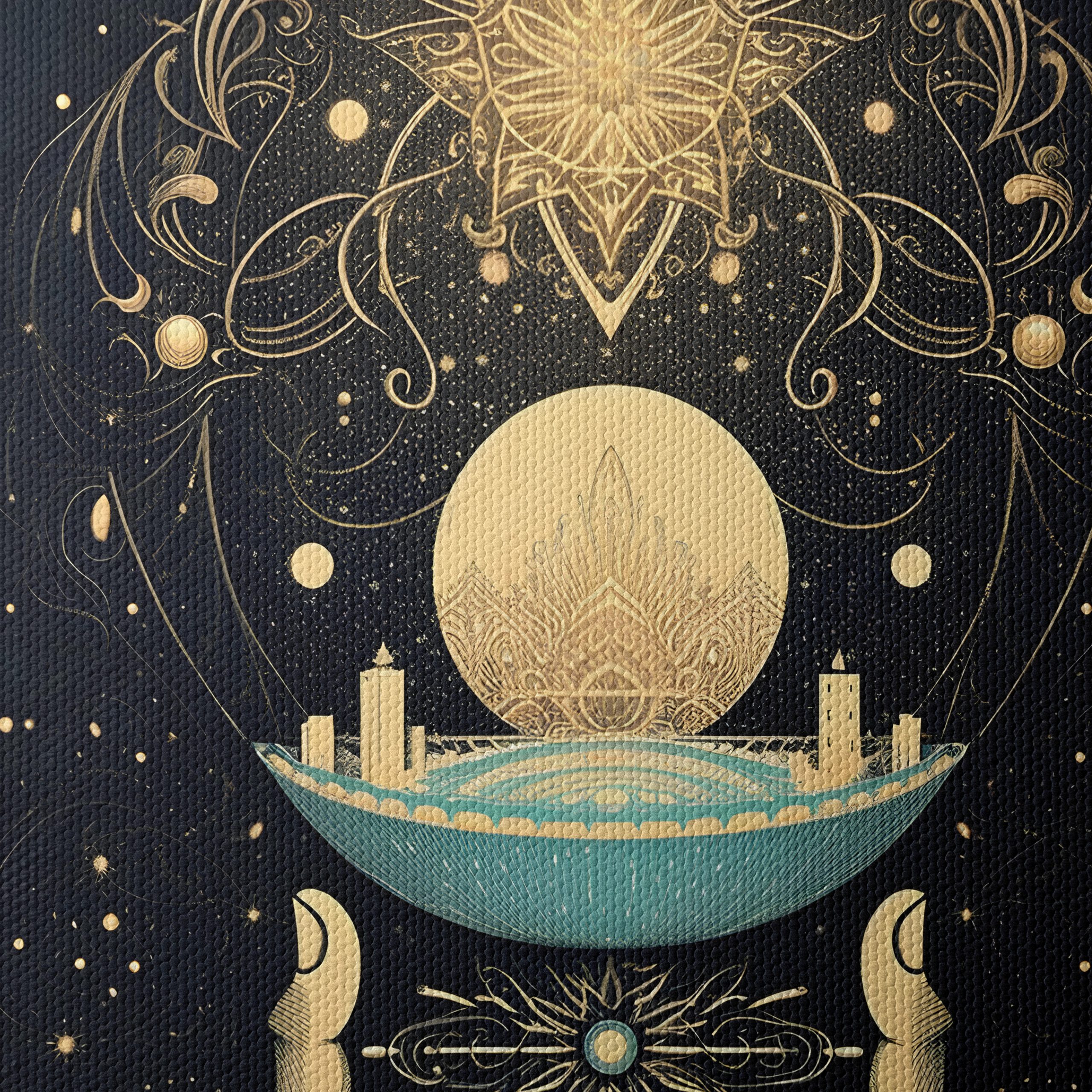 Celestial Inspiration with Elegant Hands - Image 4