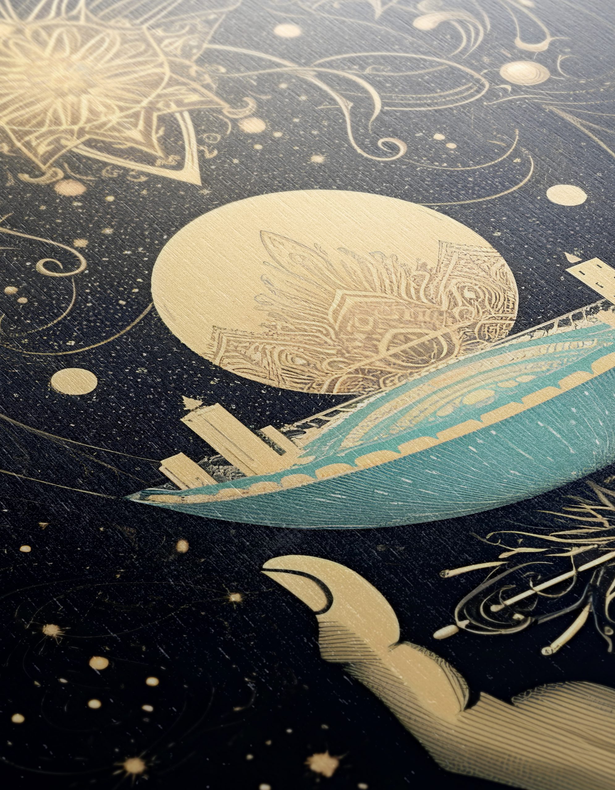 Celestial Inspiration with Elegant Hands - Image 12