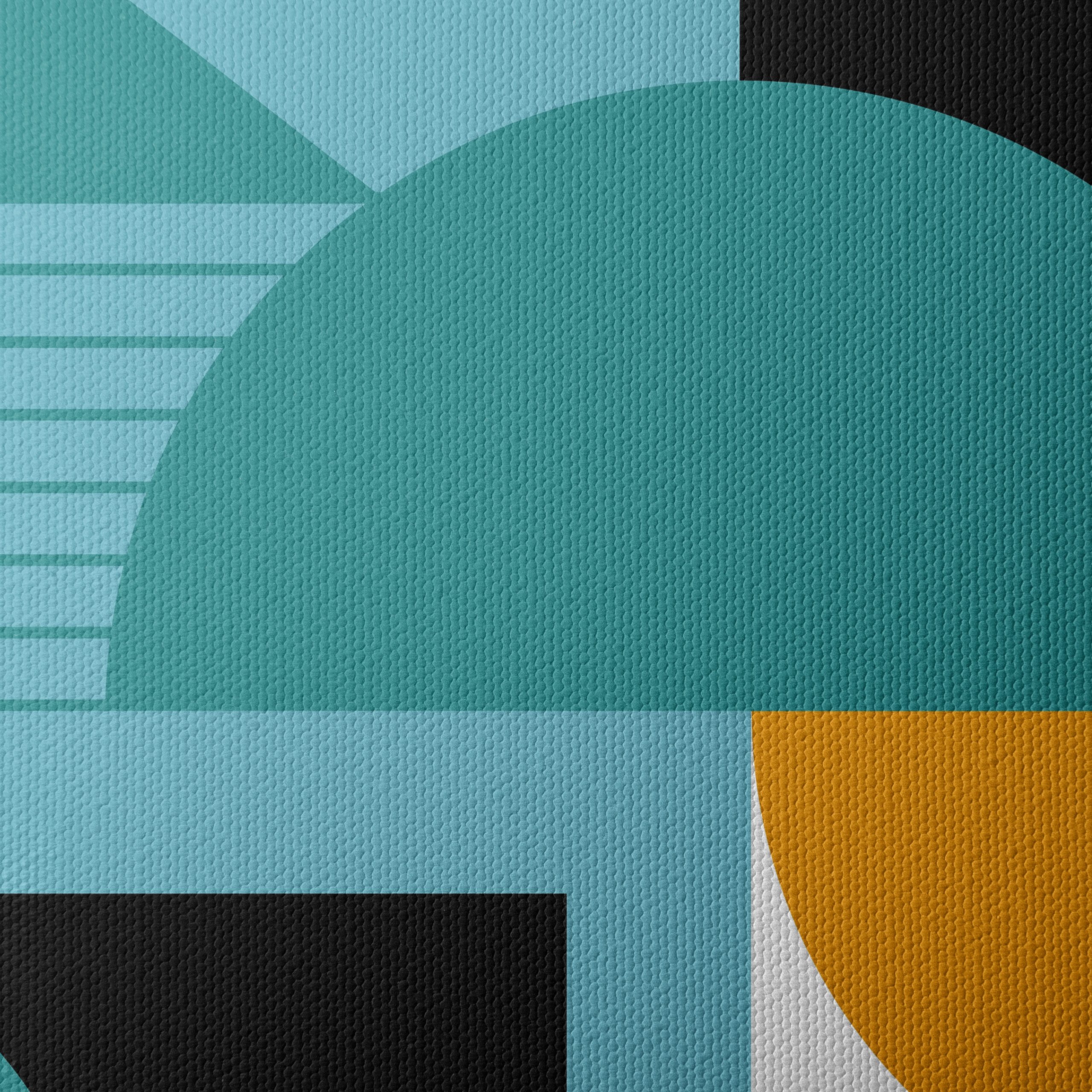 Geometric Abstract Composition in Modern Colors - Image 4