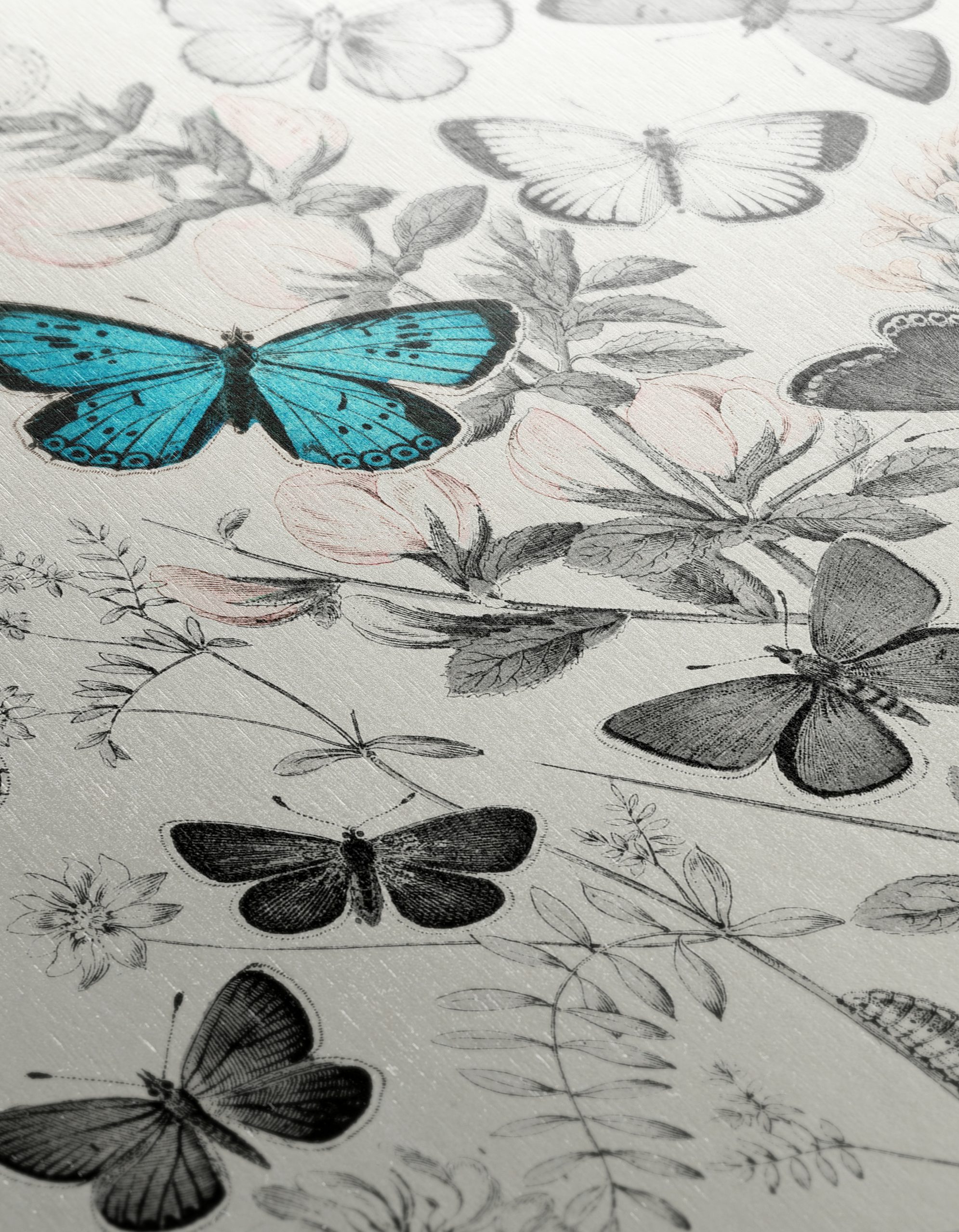 Enchanting Botanical Art Featuring Butterflies - Image 12