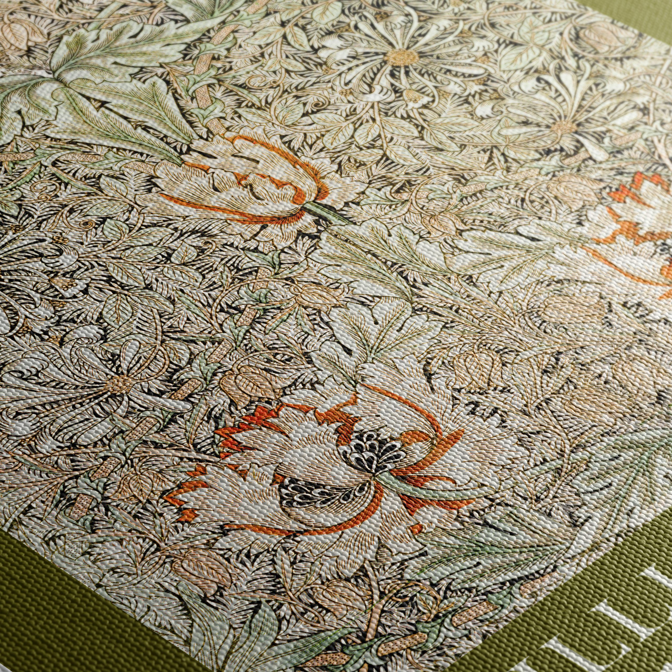 William Morris Honeysuckle Floral Art 2 - Image 5