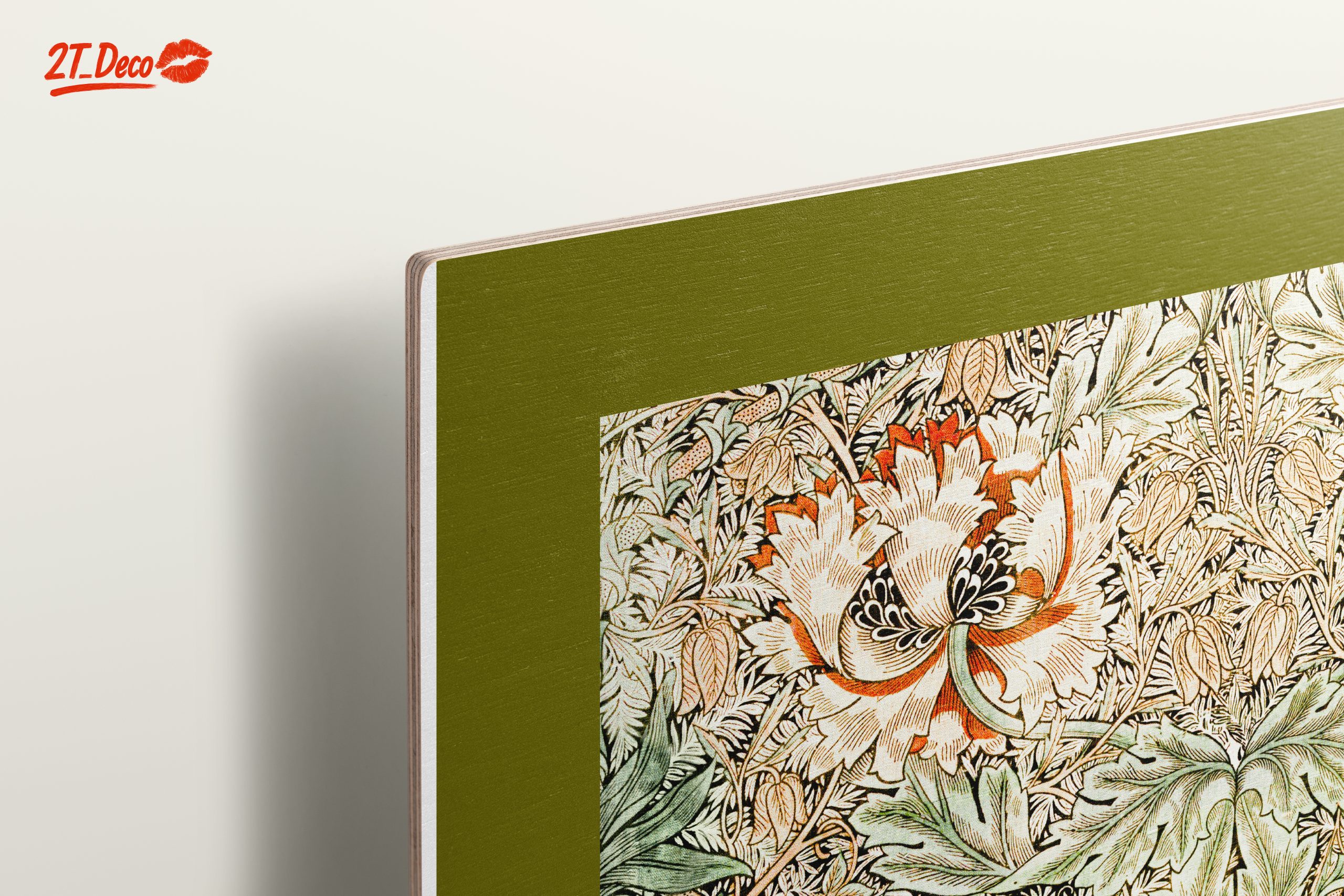 William Morris Honeysuckle Floral Art 2 - Image 15