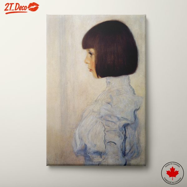 Artistic Portrait of a Young Girl