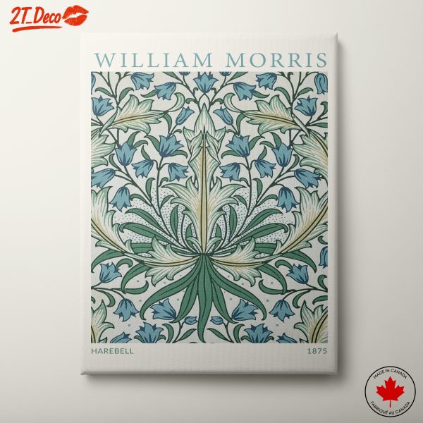 William Morris Harebell Floral Artwork
