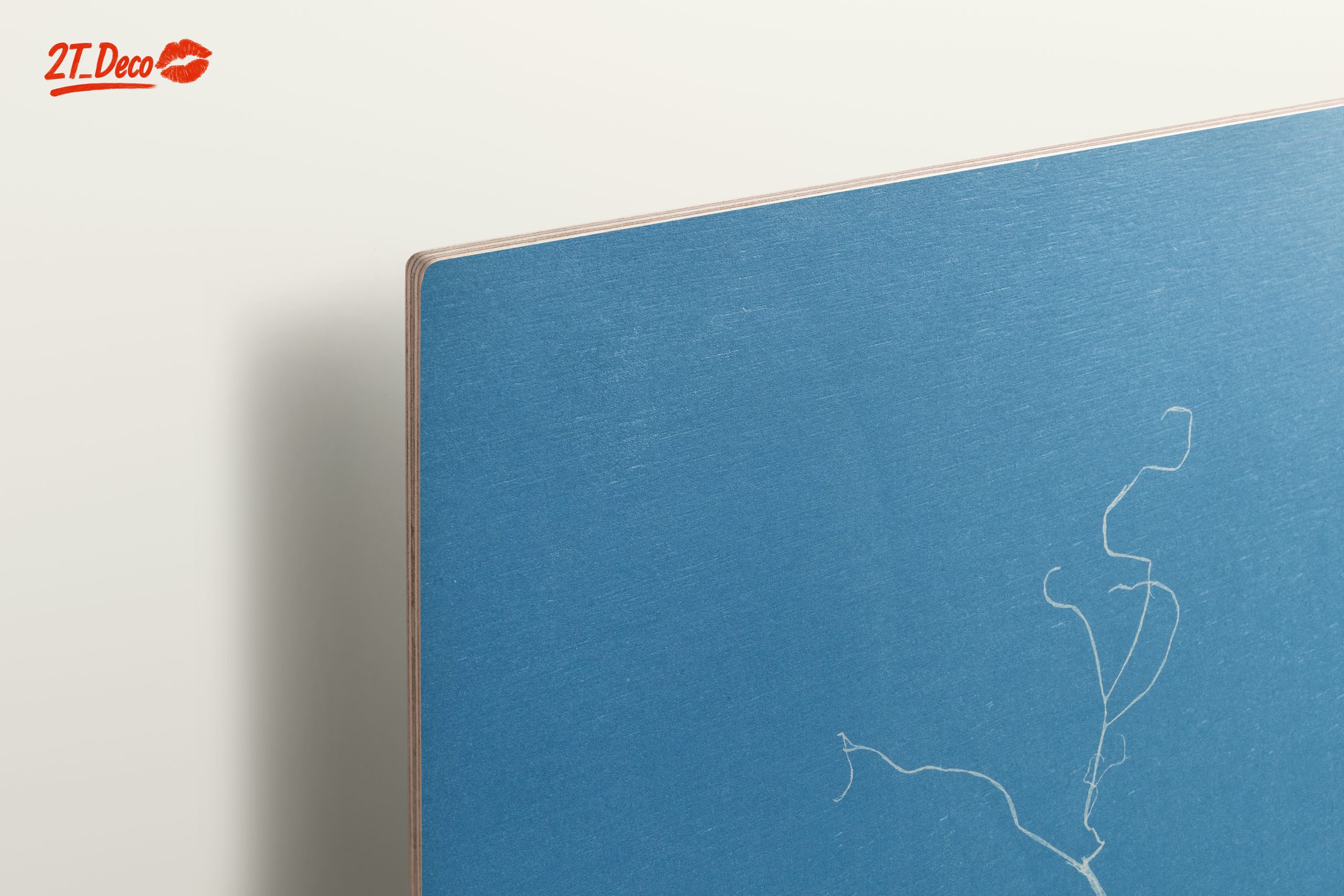 Minimalist Abstract Artwork in Blue - Image 15