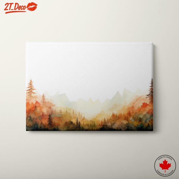 Serene Abstract Landscape with Vibrant Colors