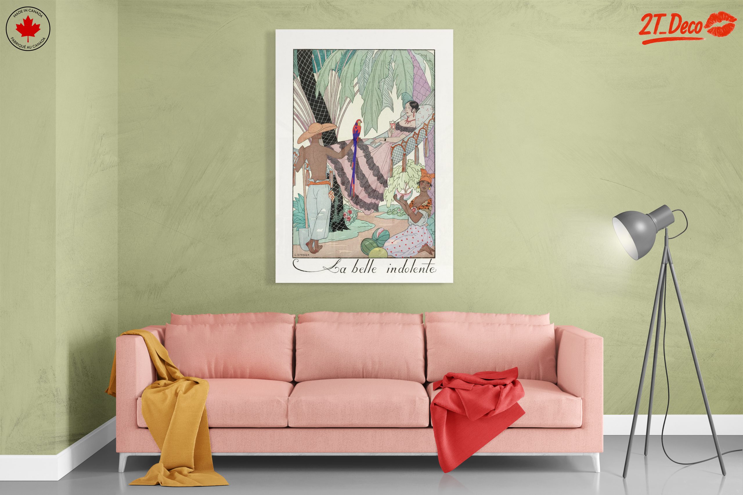 La Belle Indolente Portrait Art - Image 7