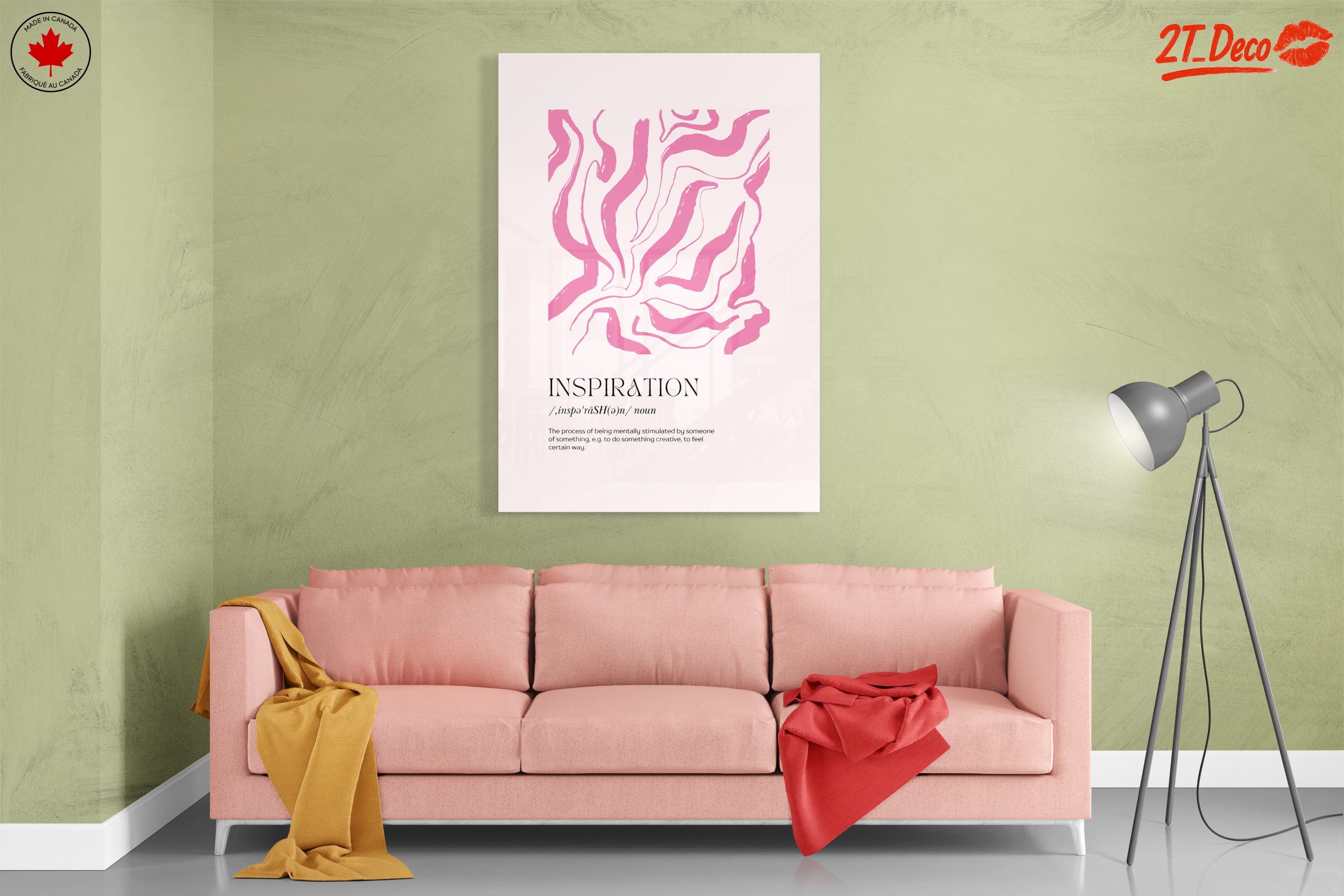 Abstract Inspiration with Pink Waves - Image 7