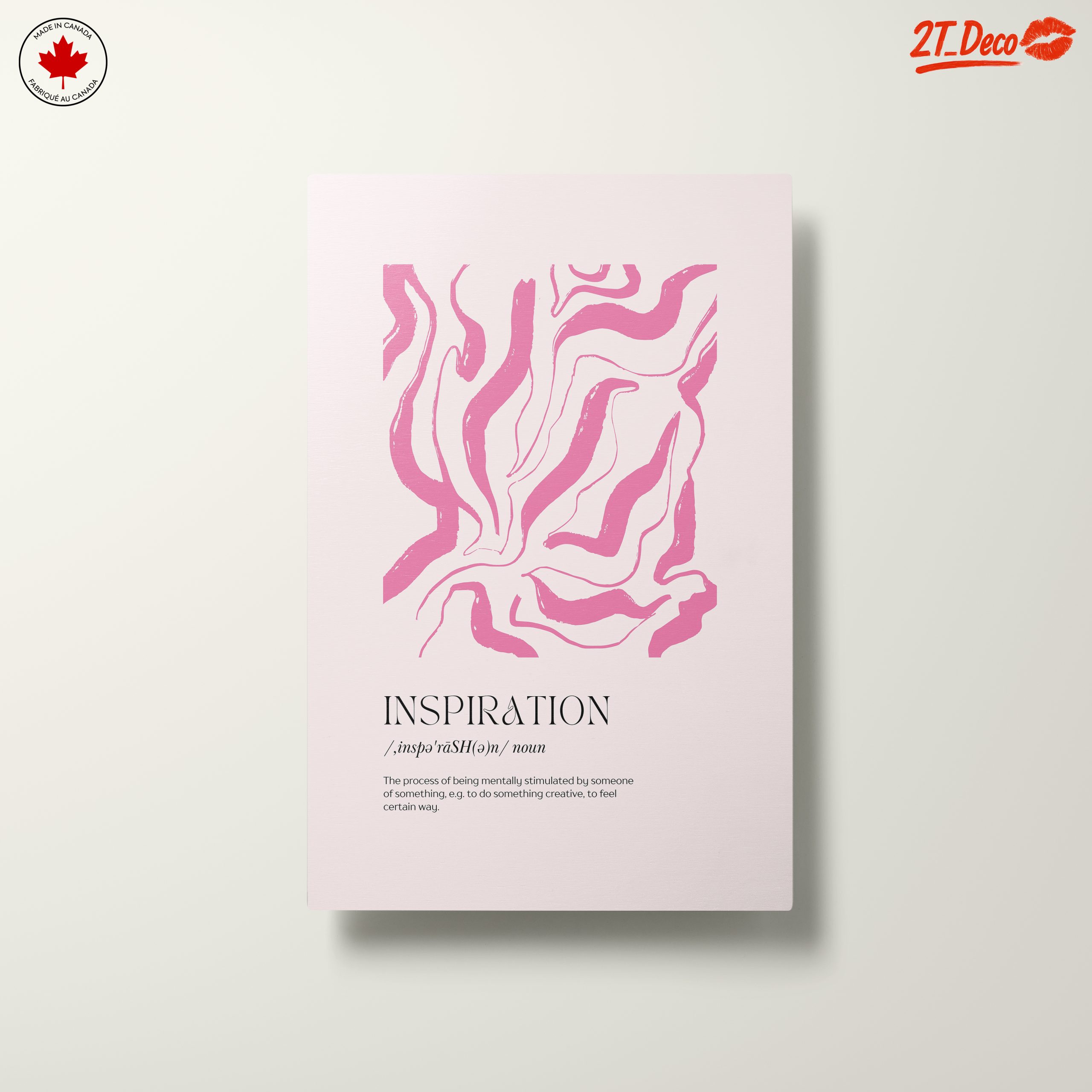 Abstract Inspiration with Pink Waves - Image 10