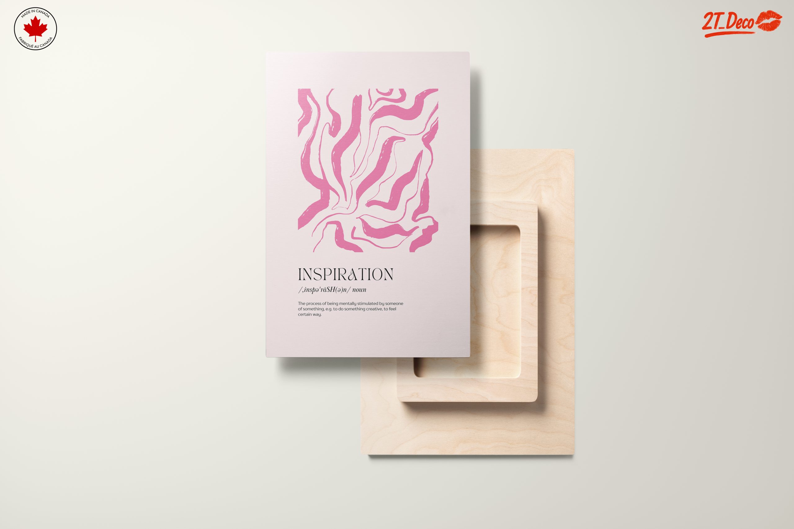 Abstract Inspiration with Pink Waves - Image 11