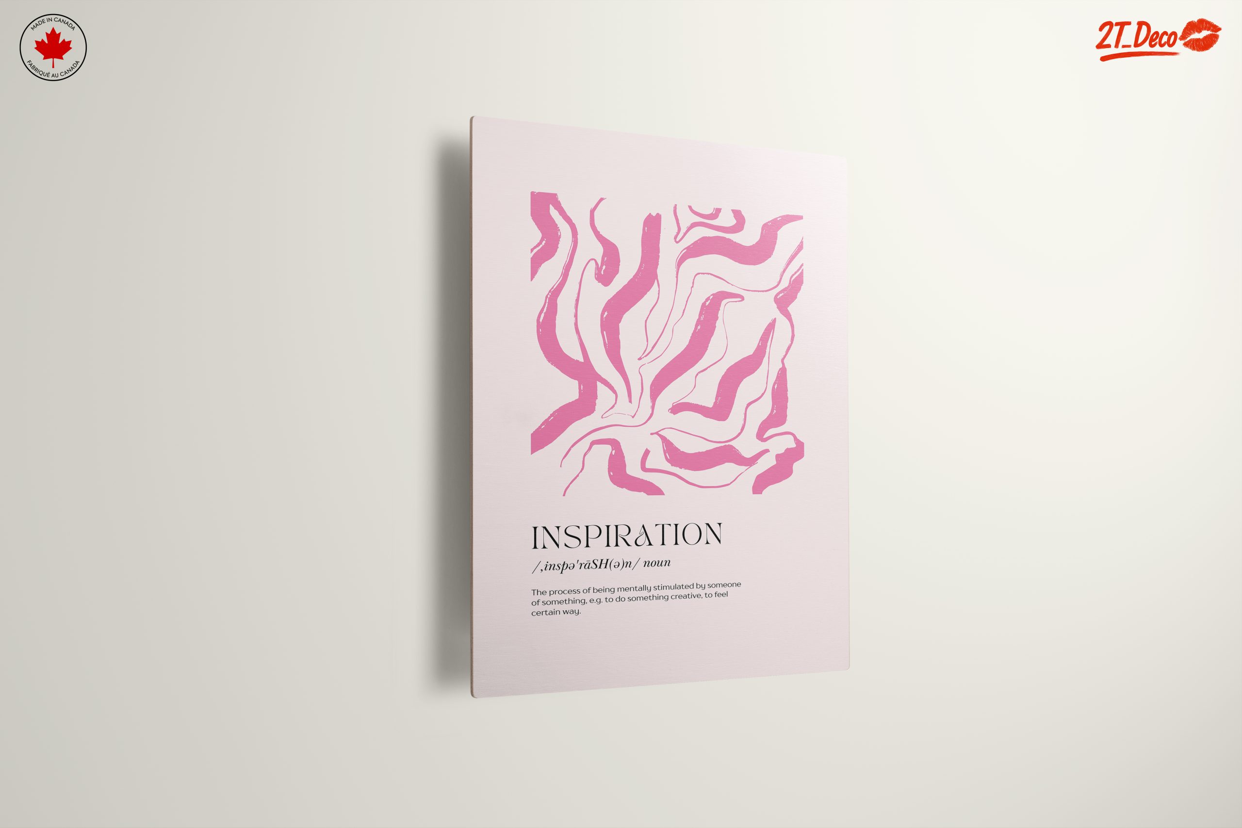 Abstract Inspiration with Pink Waves - Image 13