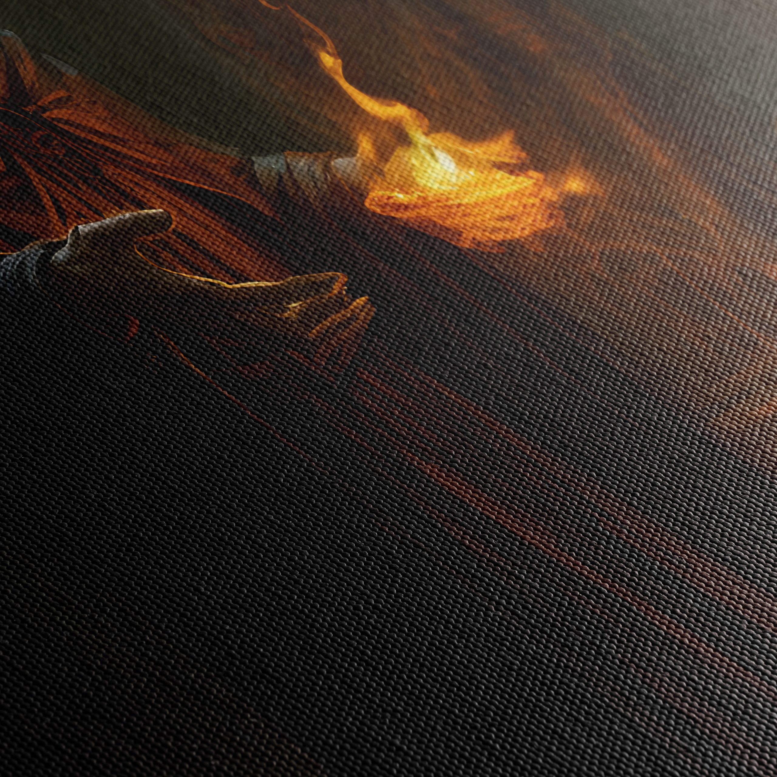 Mysterious Dark Fantasy Ritual Artwork - Image 5