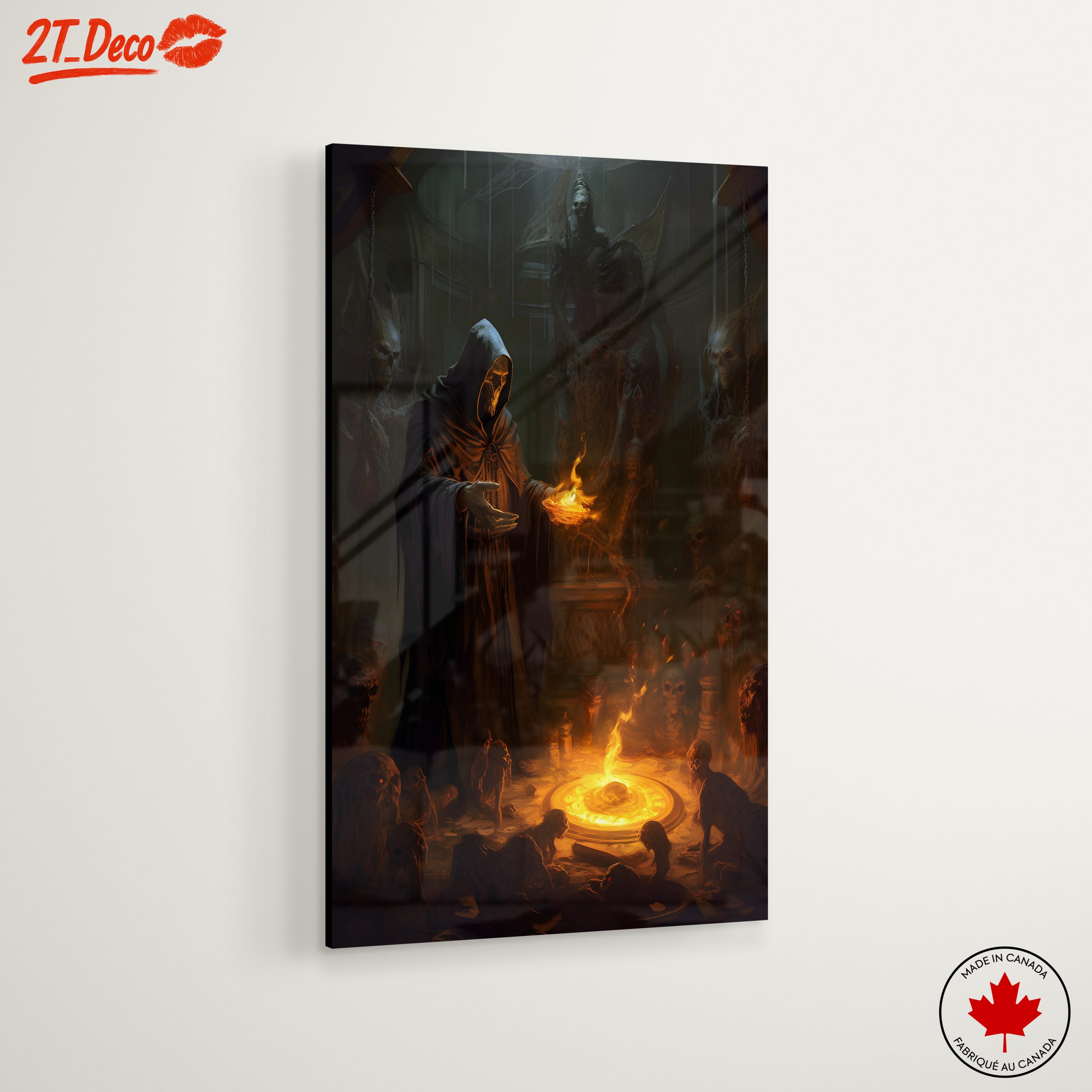 Mysterious Dark Fantasy Ritual Artwork - Image 6