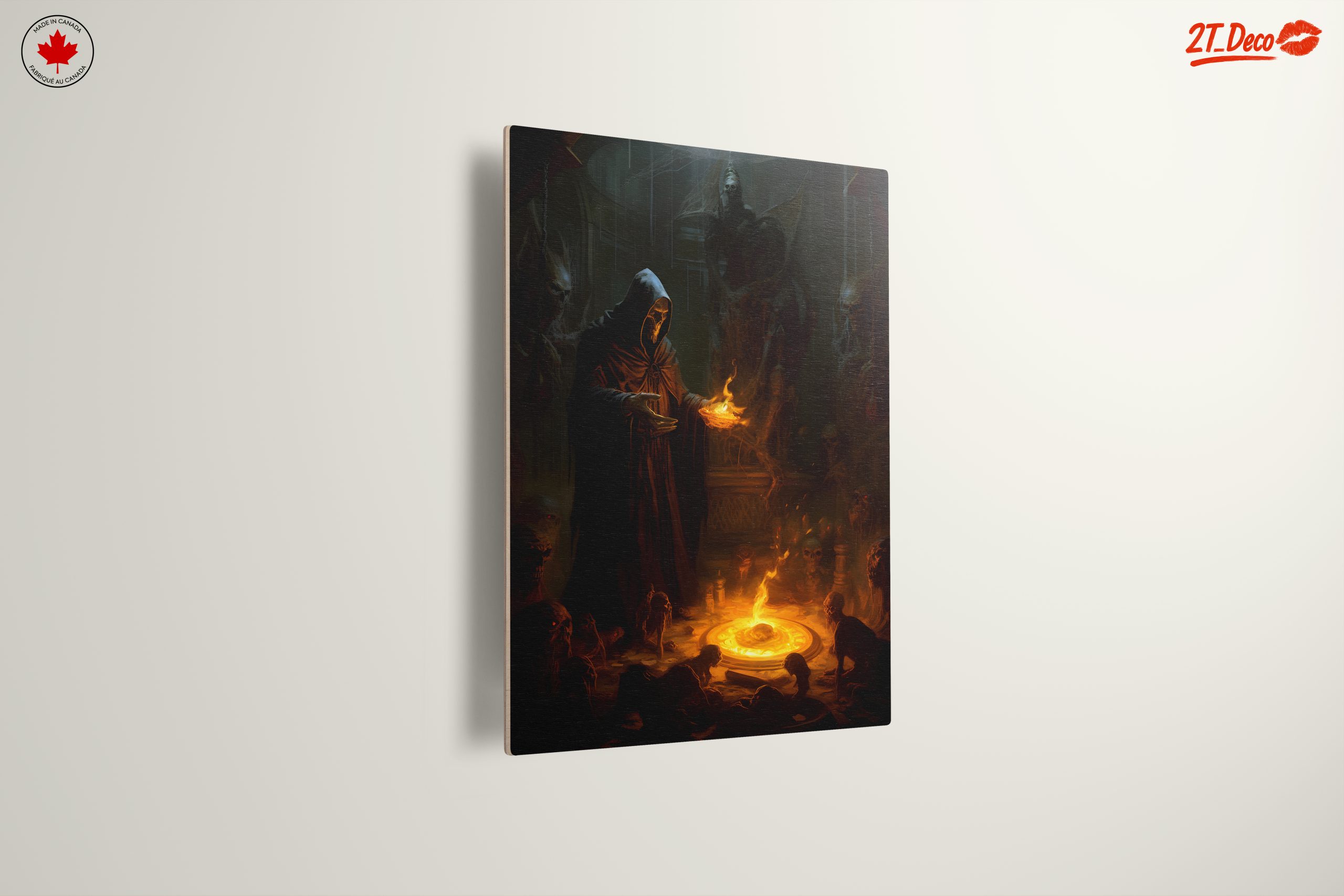 Mysterious Dark Fantasy Ritual Artwork - Image 13