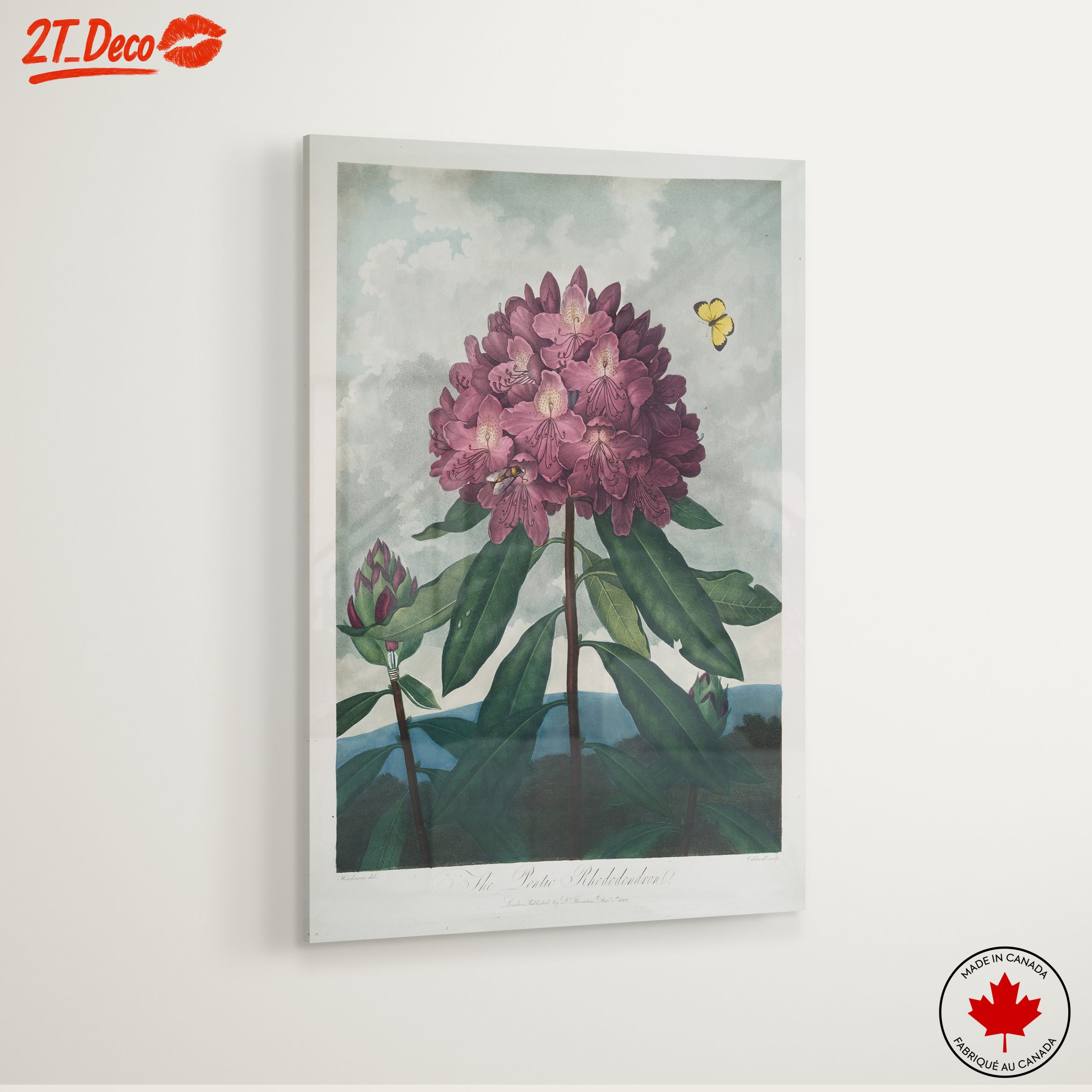 Vibrant Rhododendron Floral Art - Image 6