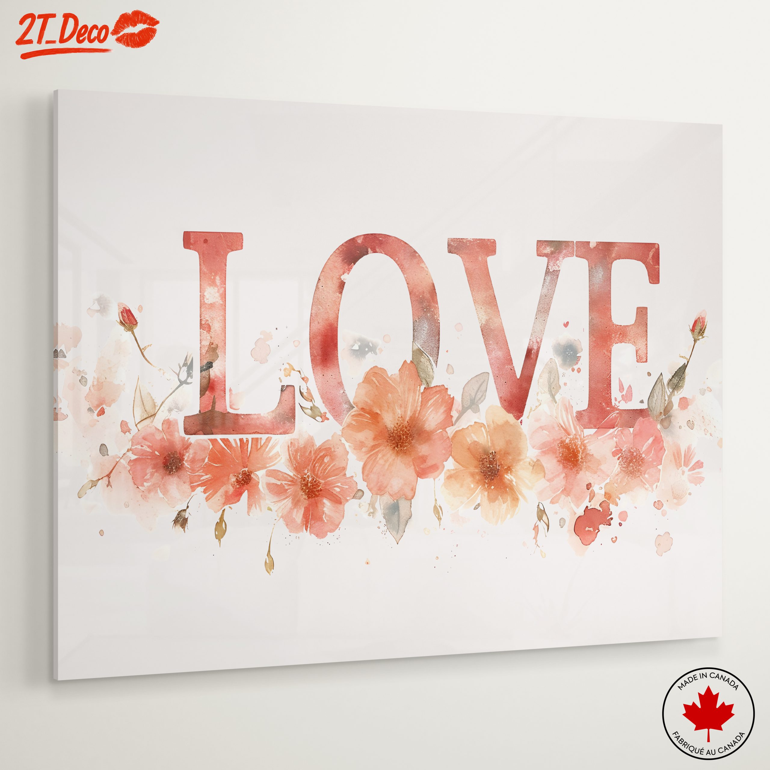 Love Floral Art for Romantic Decor - Image 6
