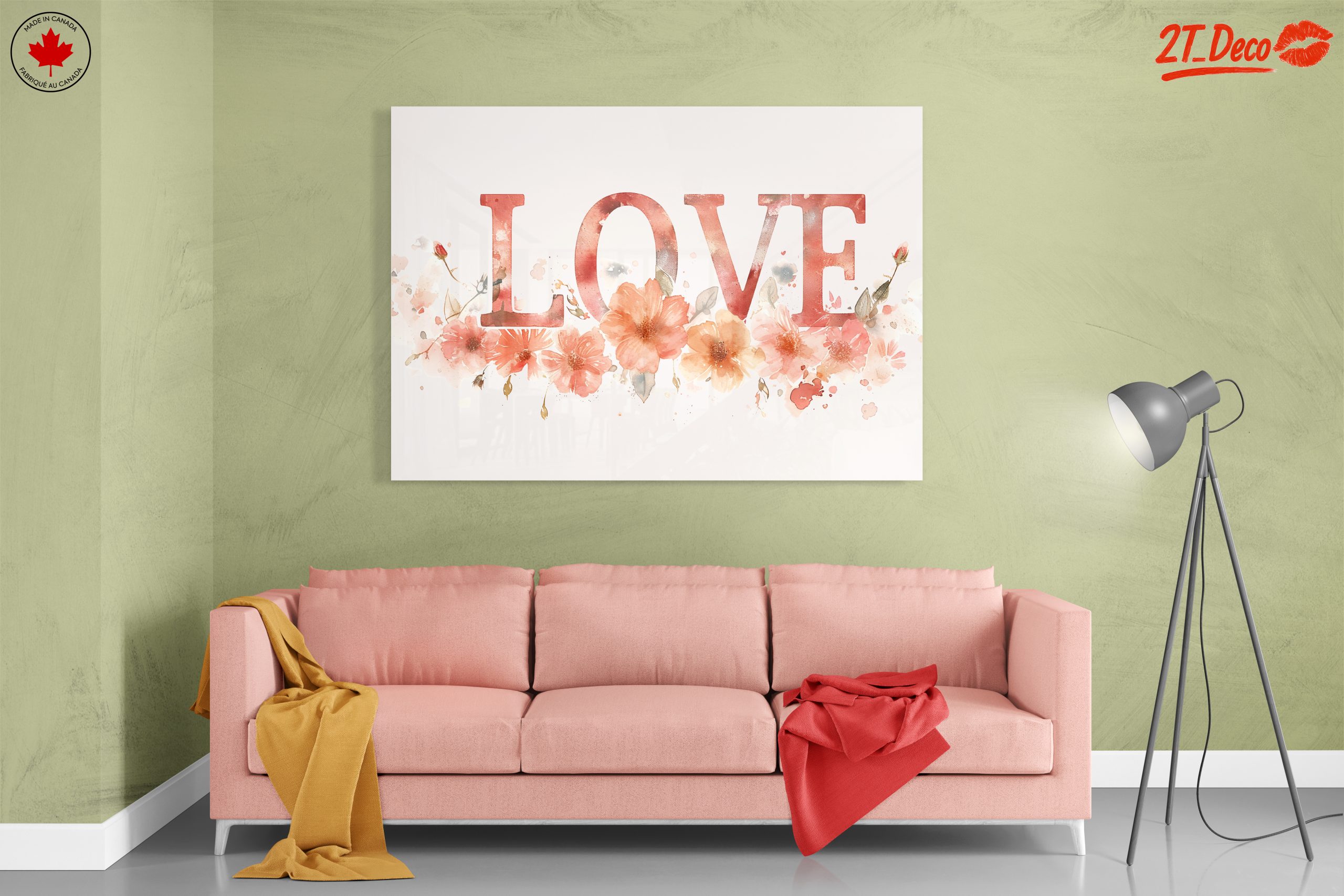 Love Floral Art for Romantic Decor - Image 7