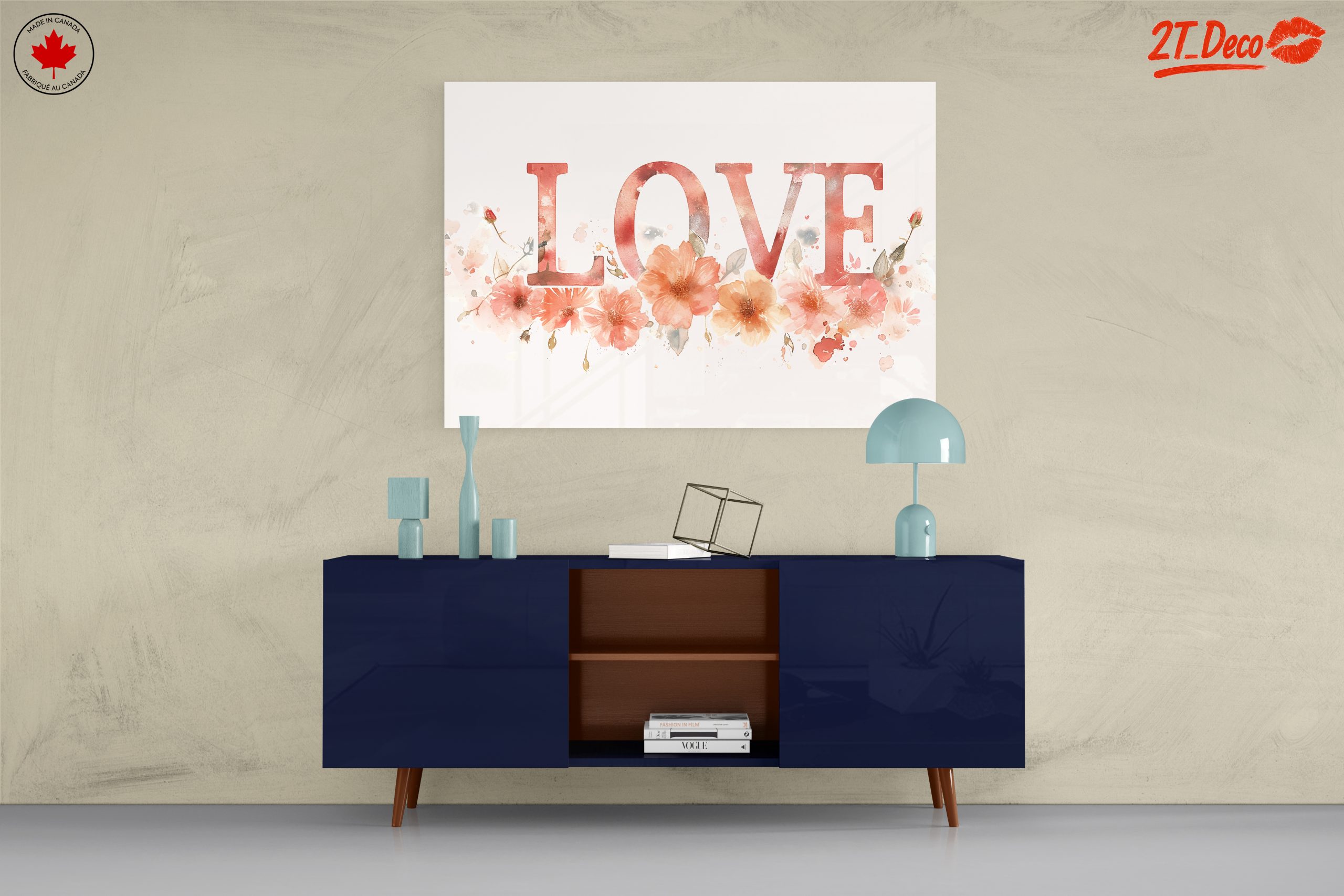 Love Floral Art for Romantic Decor - Image 8