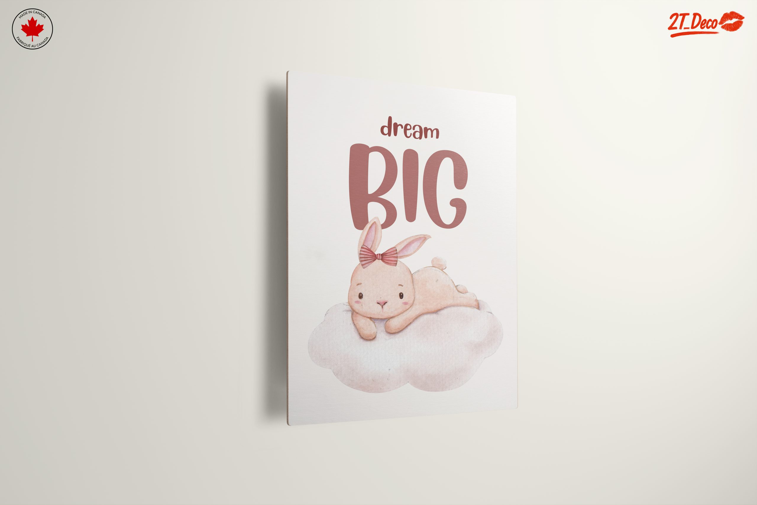 Cute Bunny on Cloud Dreaming Big - Image 13