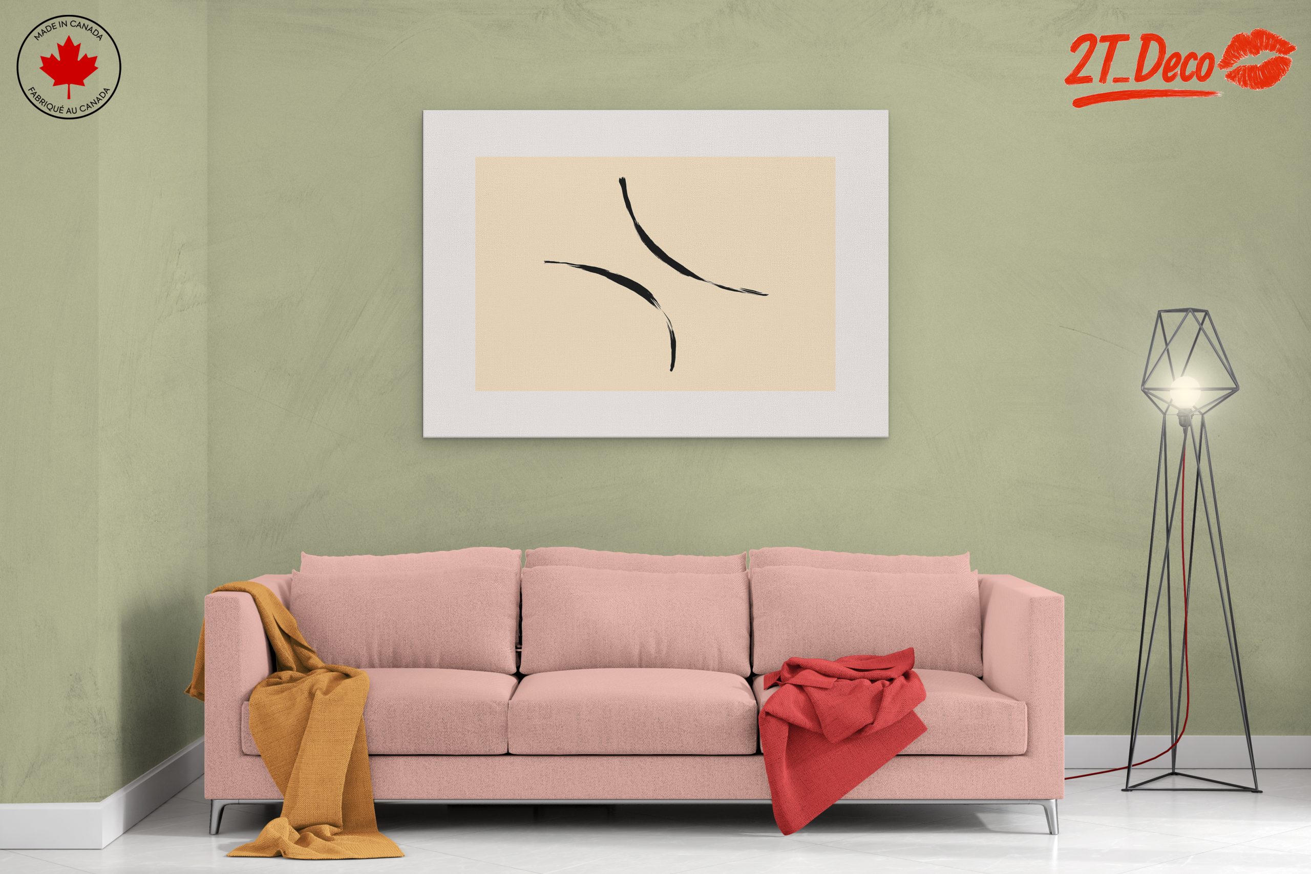 Minimalist Abstract Lines Art 4 - Image 2
