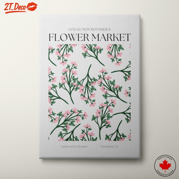 Flower Market Botanical Art 2