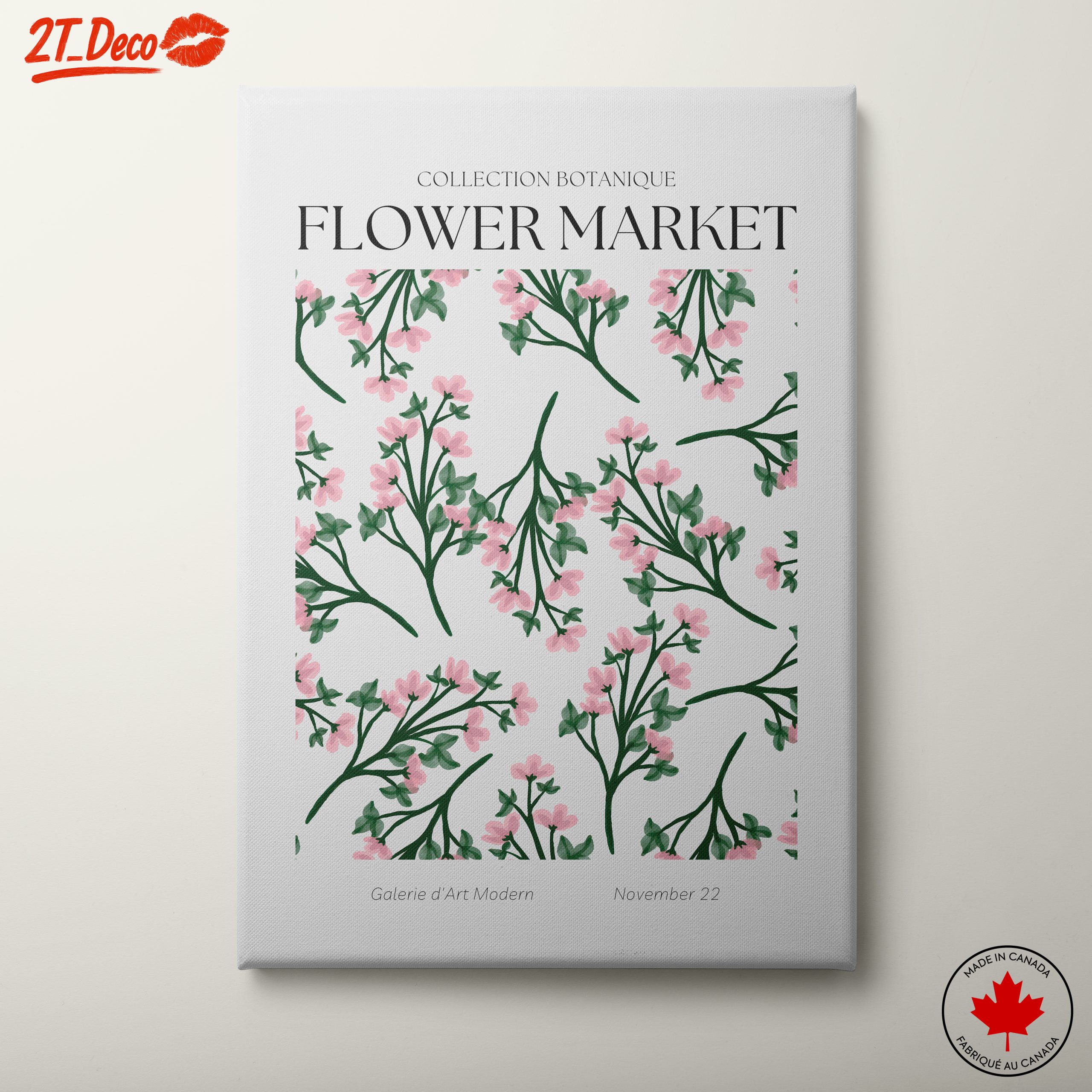 Flower Market Botanical Art 2