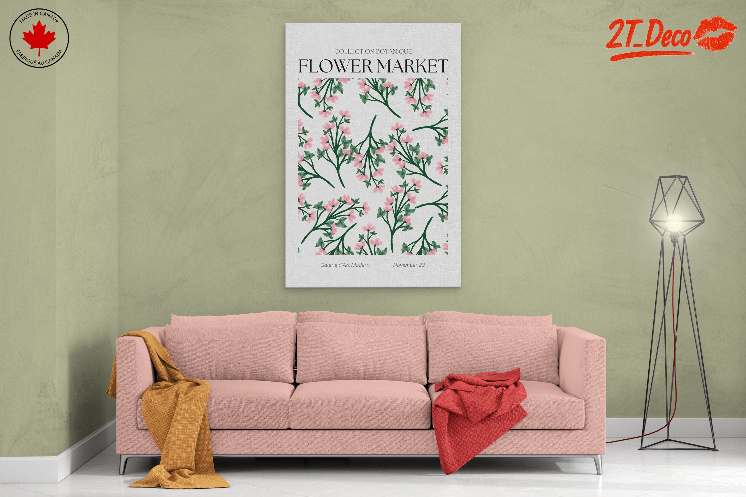 Flower Market Botanical Art 2 - Image 2