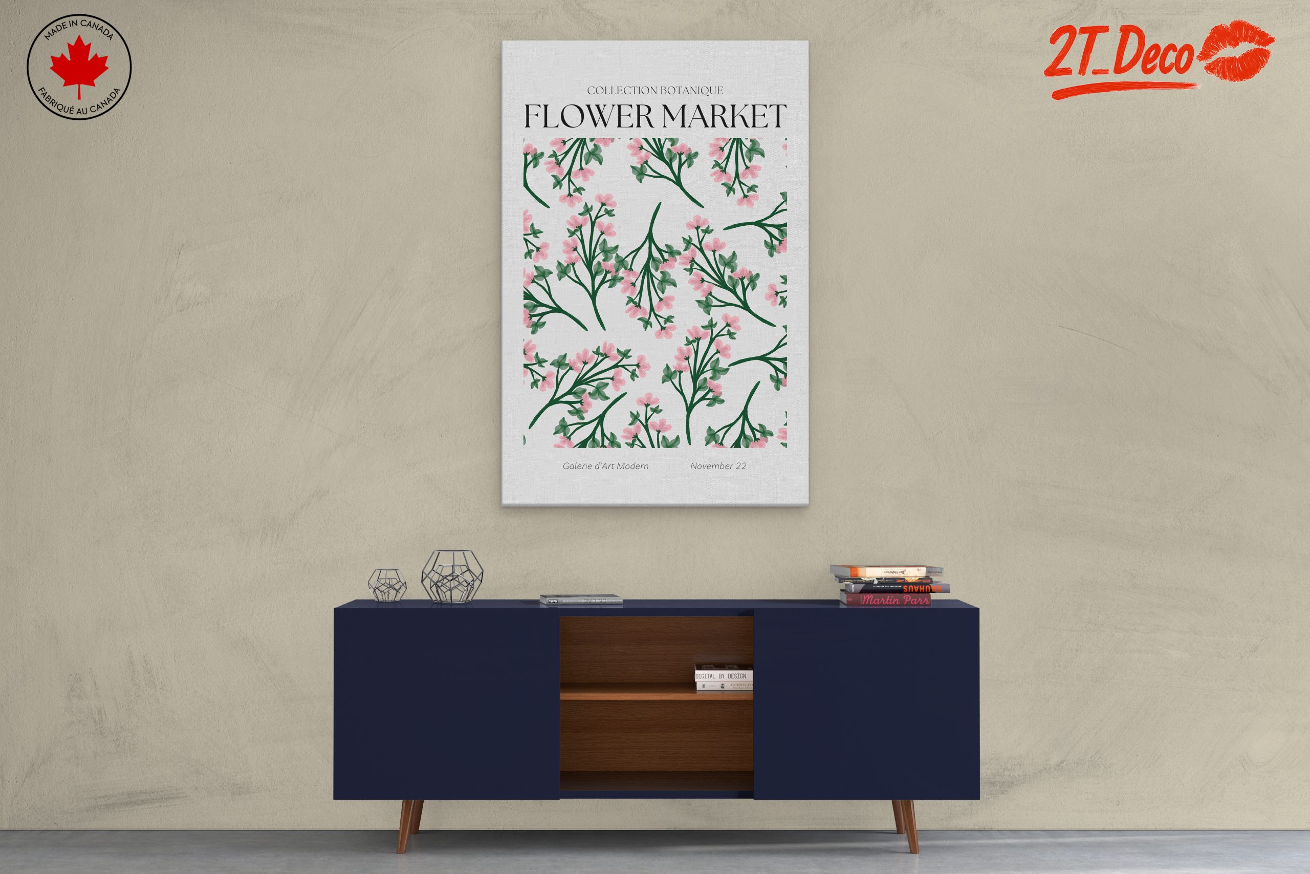 Flower Market Botanical Art 2 - Image 3
