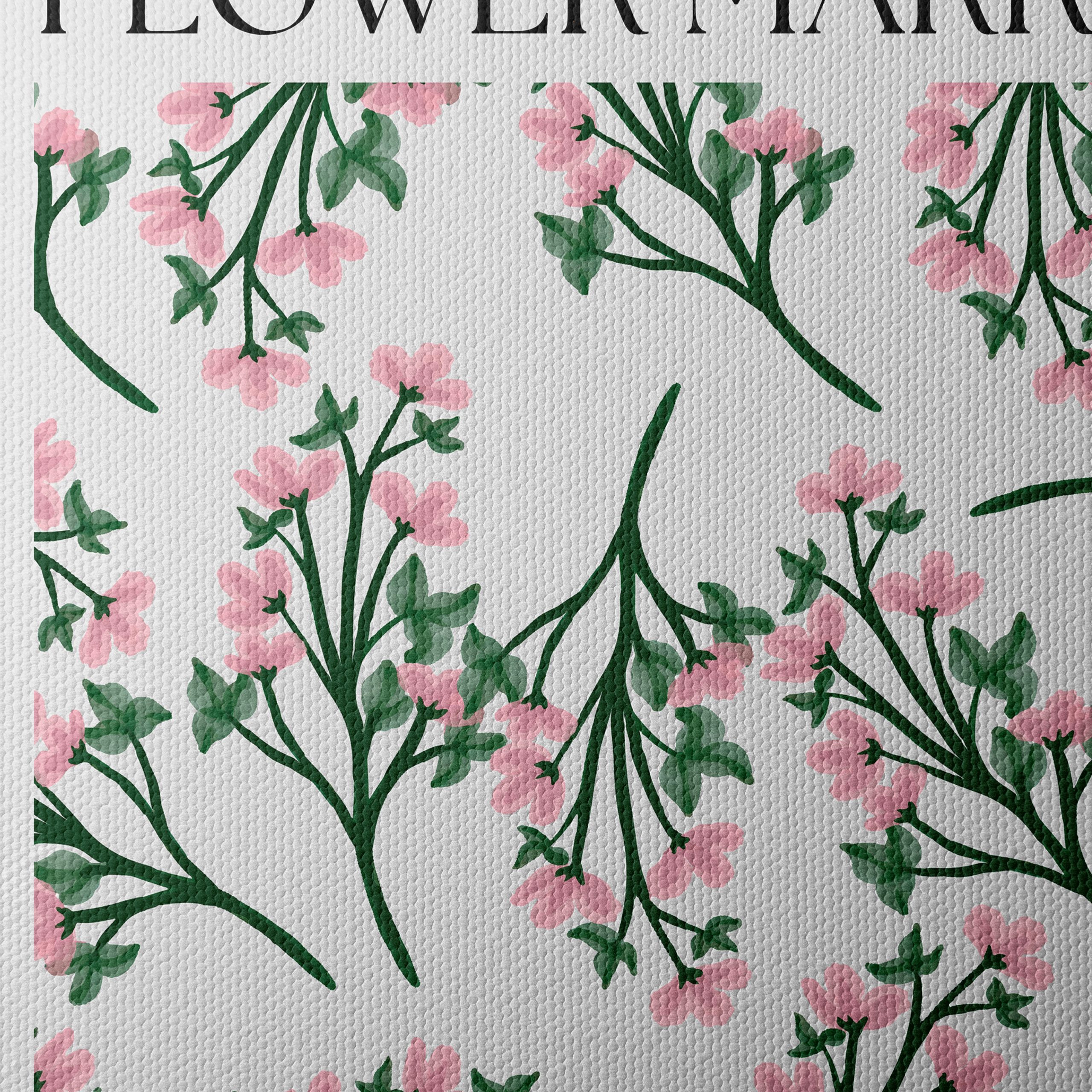 Flower Market Botanical Art 2 - Image 4
