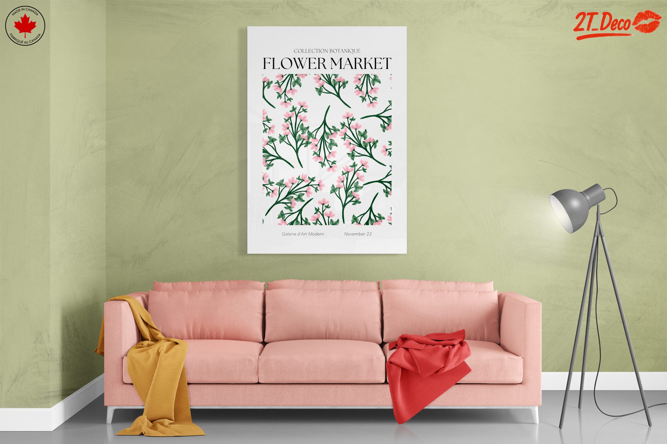 Flower Market Botanical Art 2 - Image 7