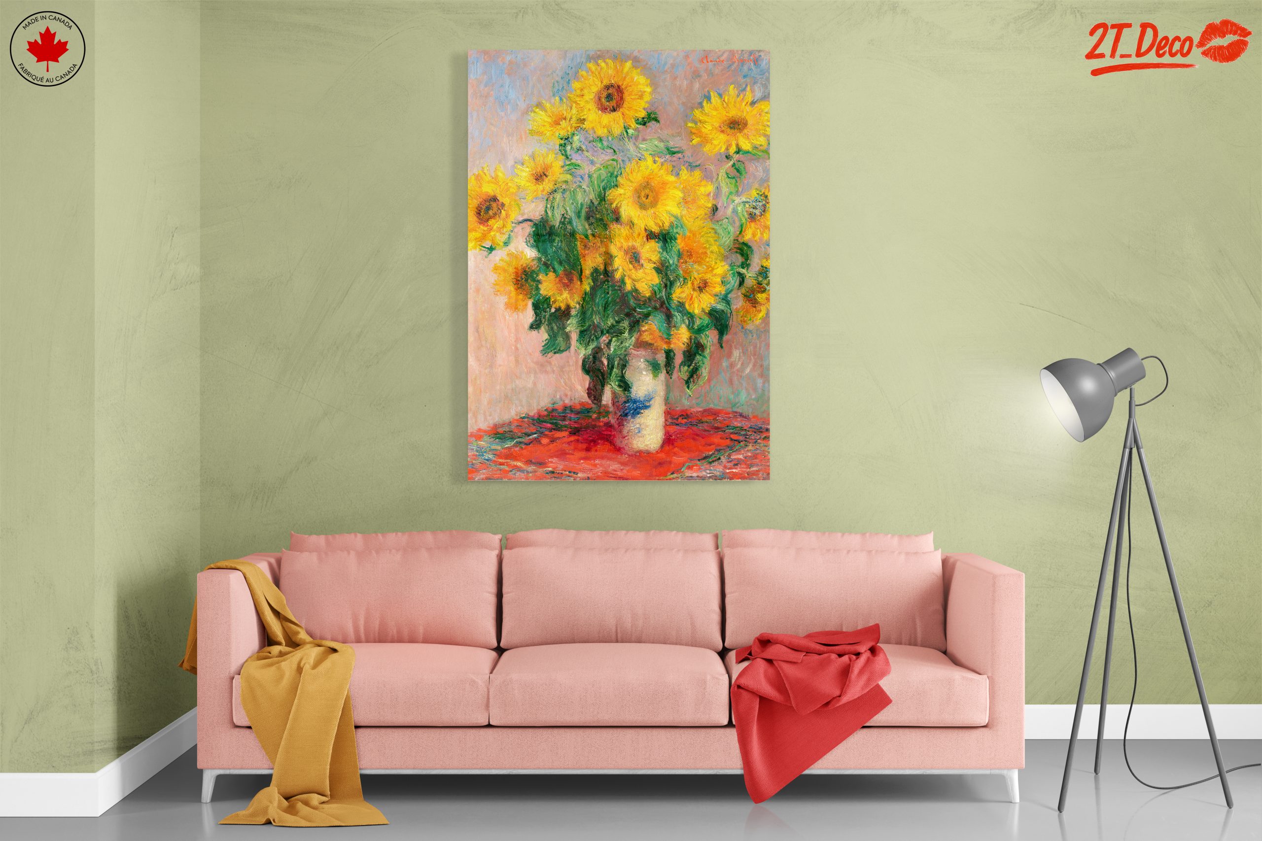 Vibrant Sunflower Bouquet Art - Image 7