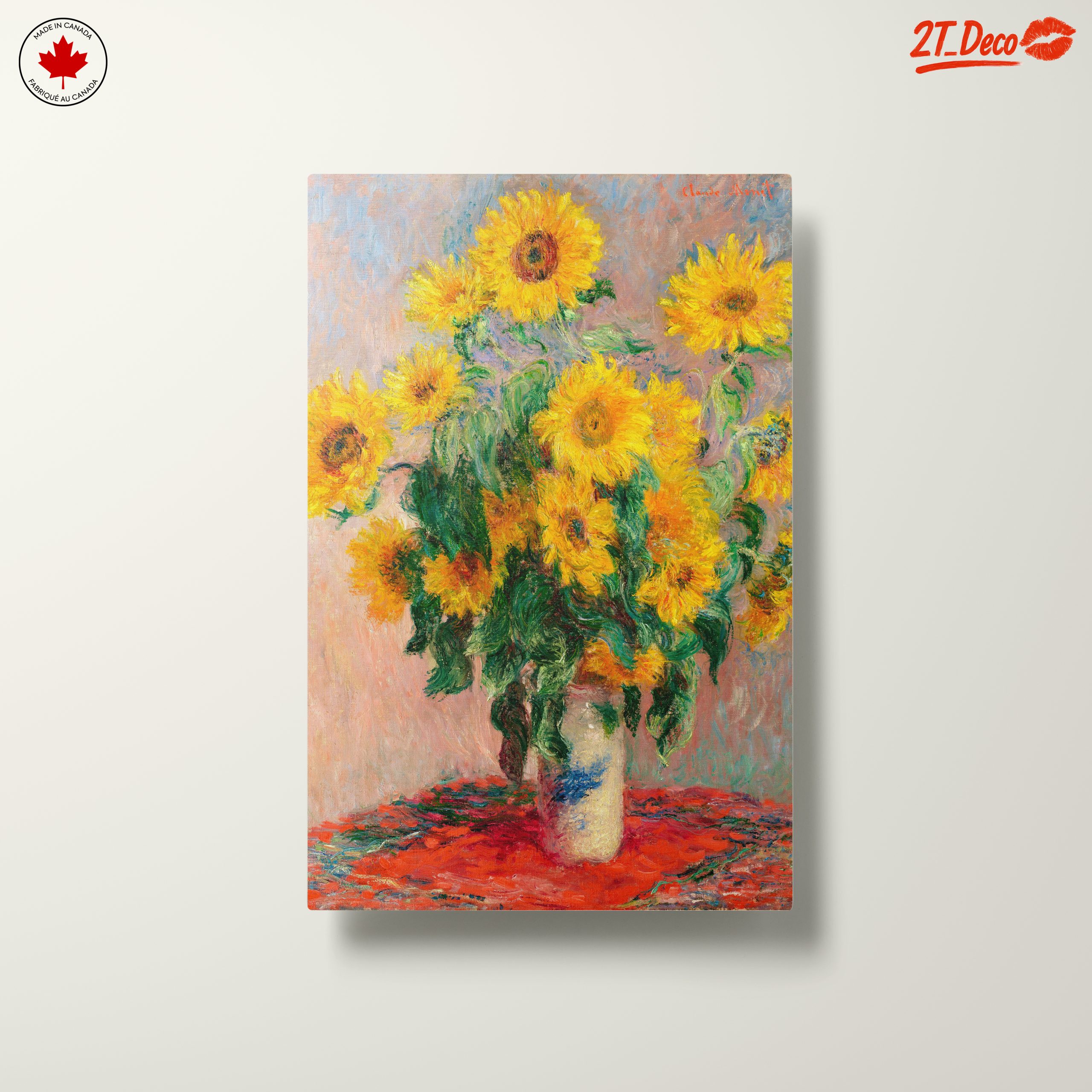 Vibrant Sunflower Bouquet Art - Image 10