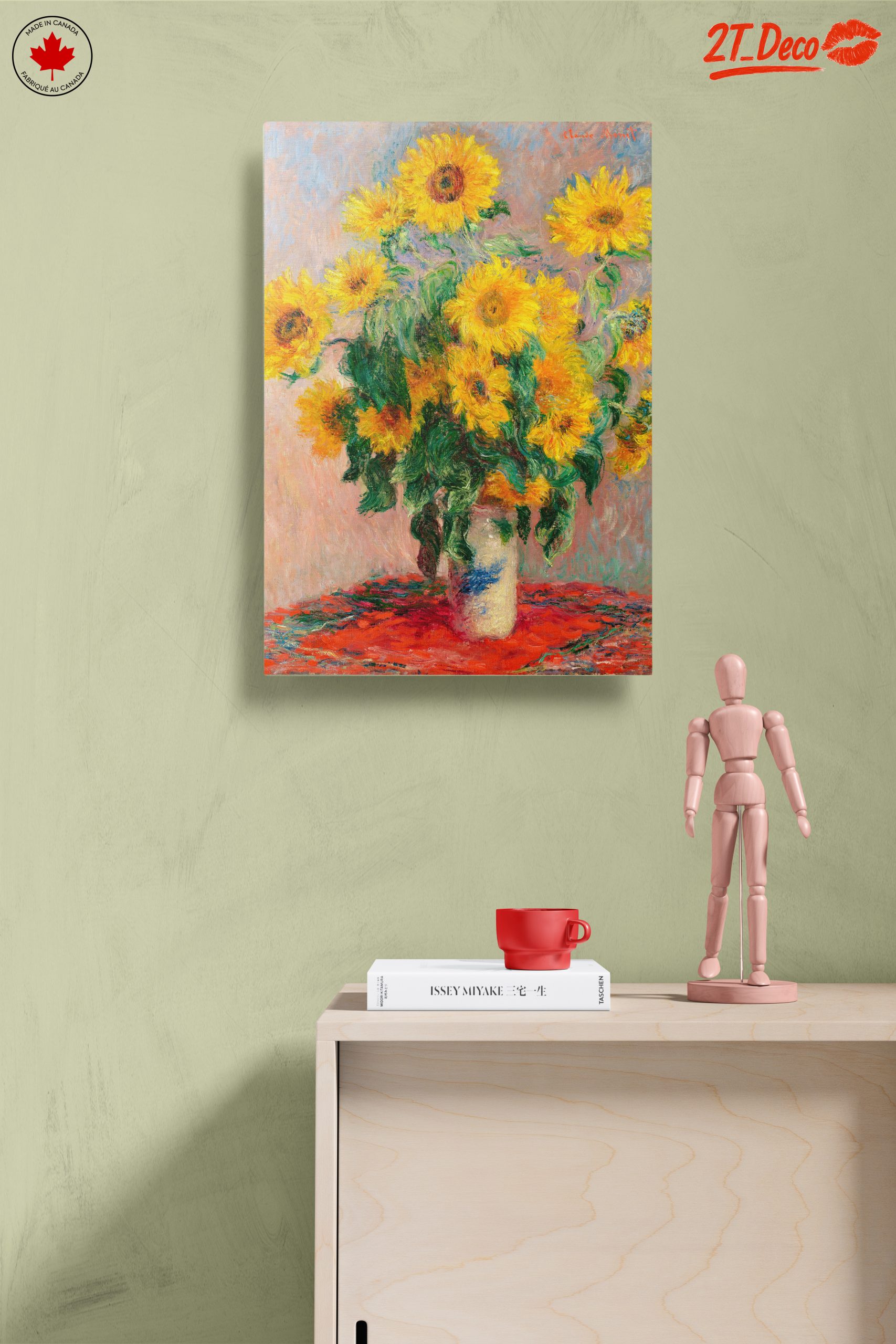 Vibrant Sunflower Bouquet Art - Image 14