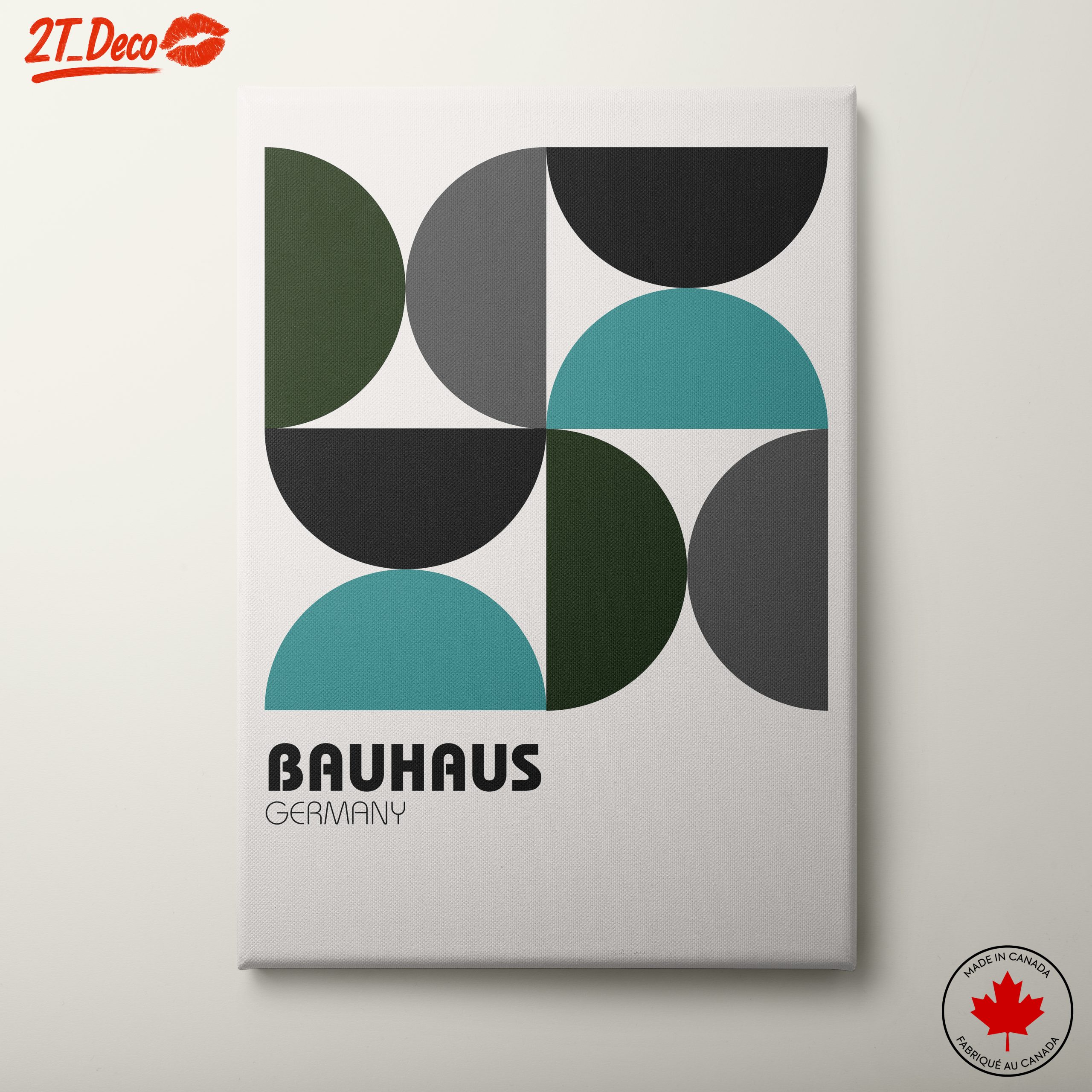 Bauhaus Inspired Geometric Art 13