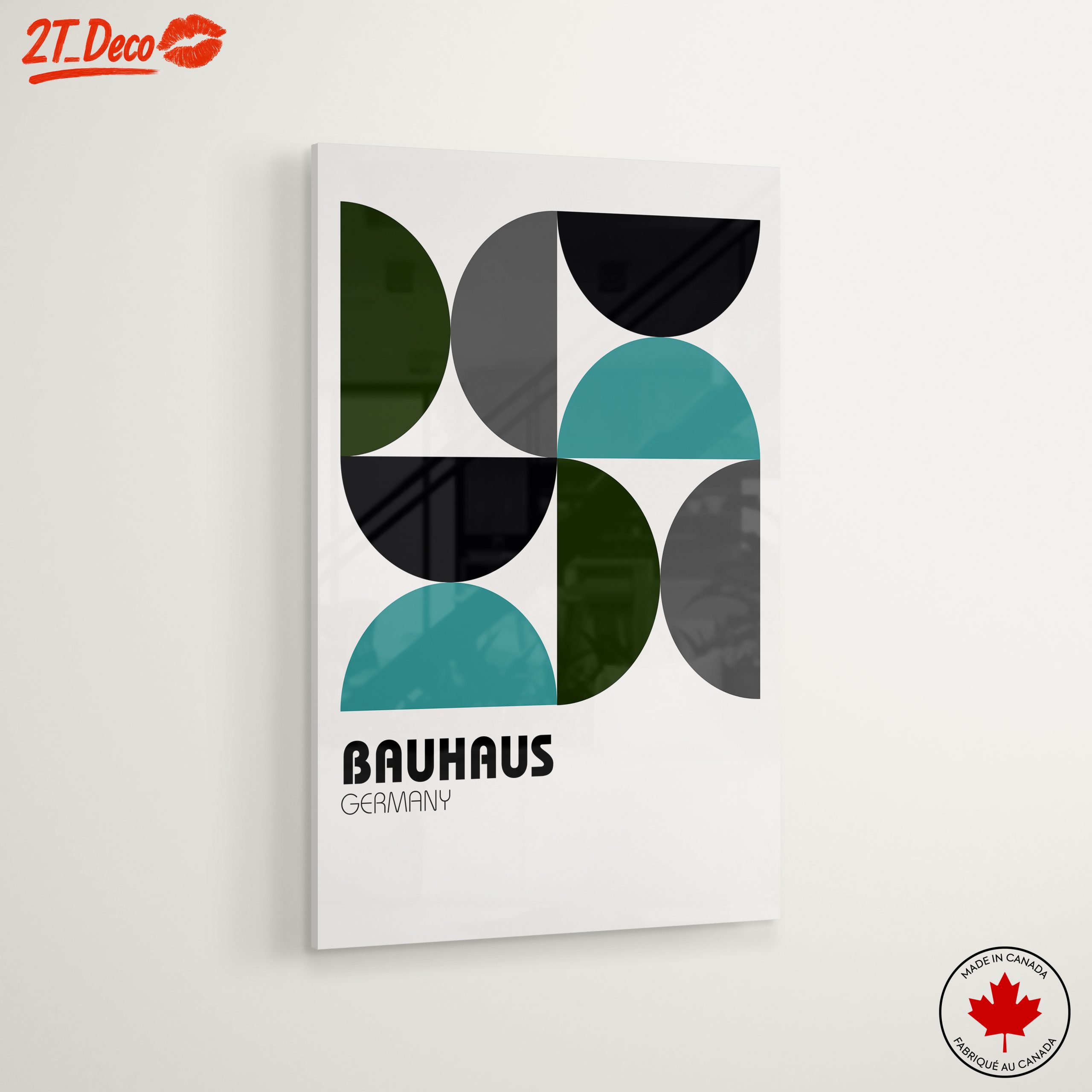 Bauhaus Inspired Geometric Art 13 - Image 6