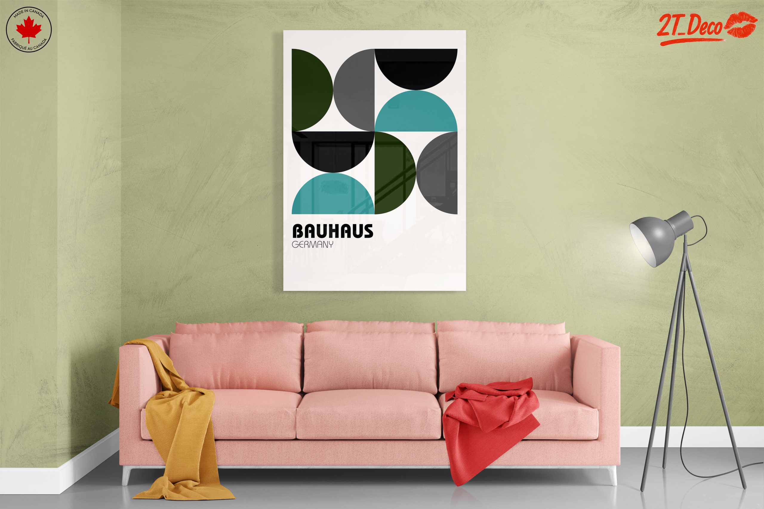 Bauhaus Inspired Geometric Art 13 - Image 7