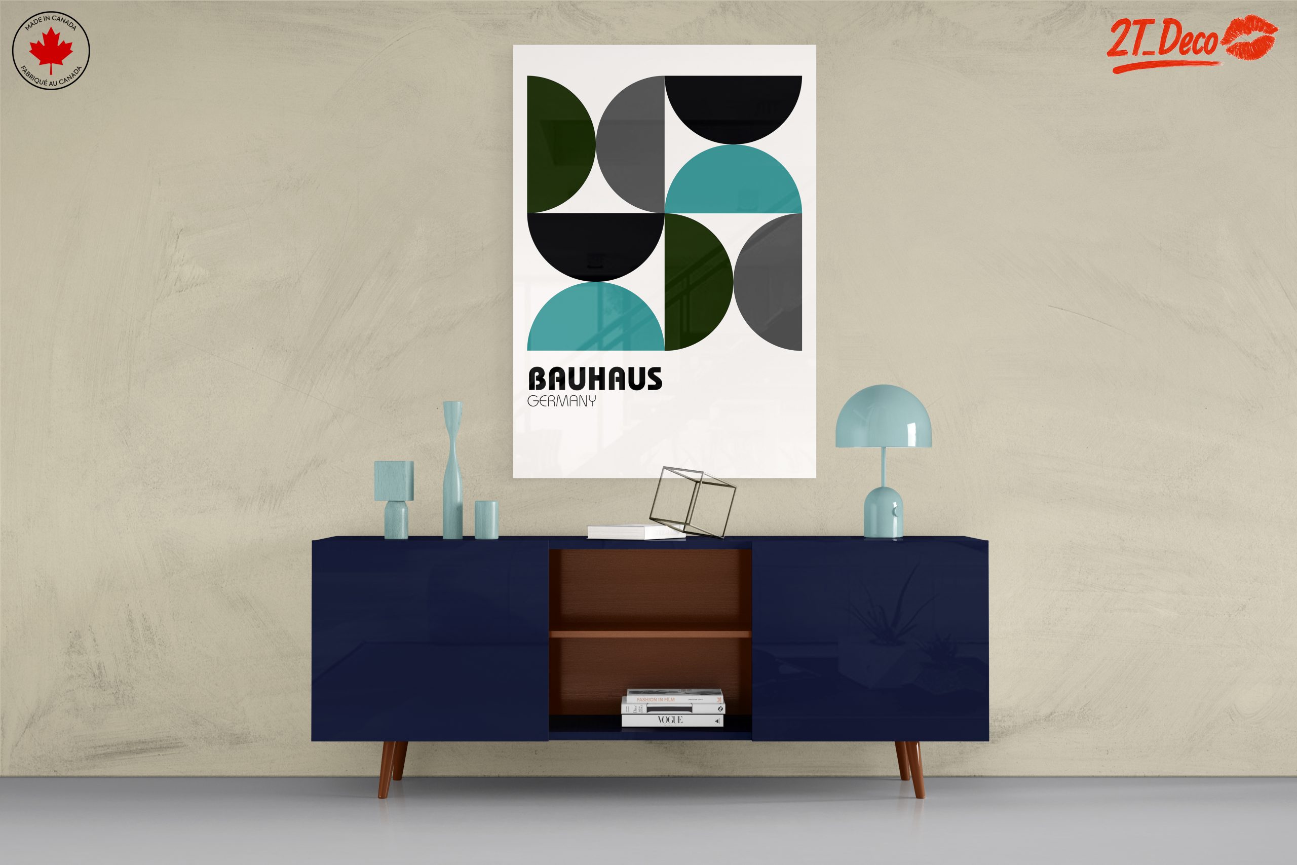 Bauhaus Inspired Geometric Art 13 - Image 8