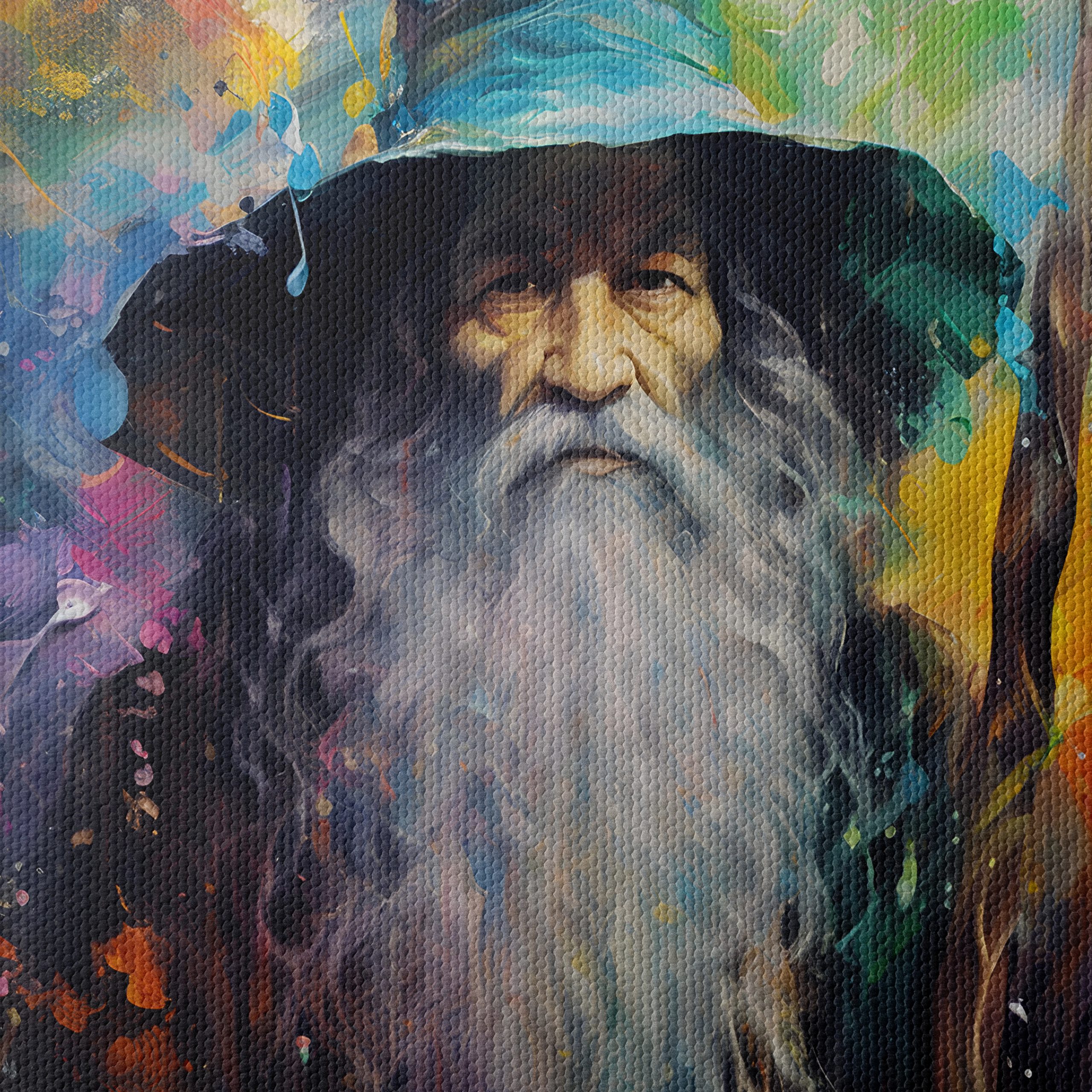 Enigmatic Wizard in Colorful Fantasy - Image 4