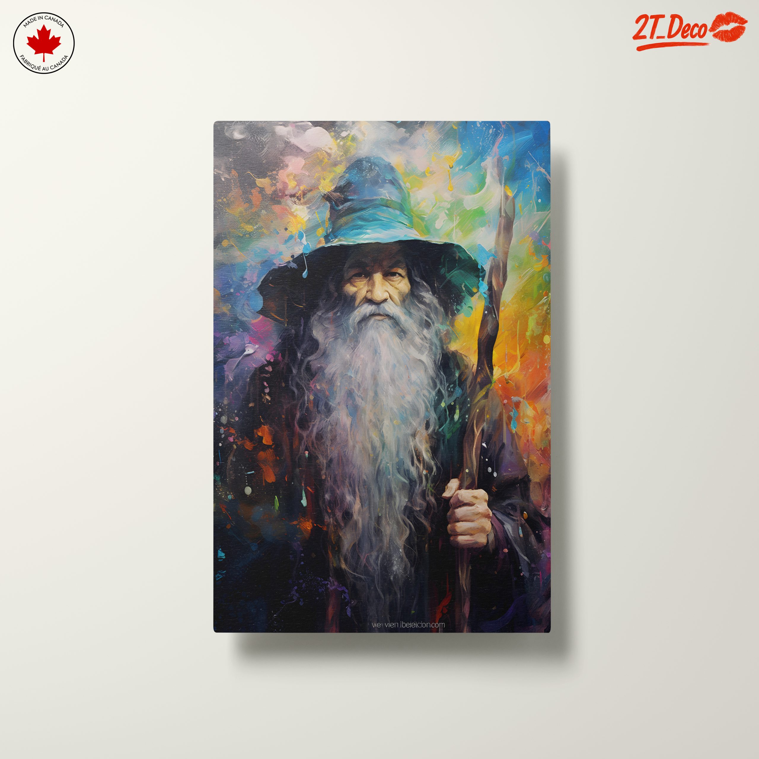 Enigmatic Wizard in Colorful Fantasy - Image 10