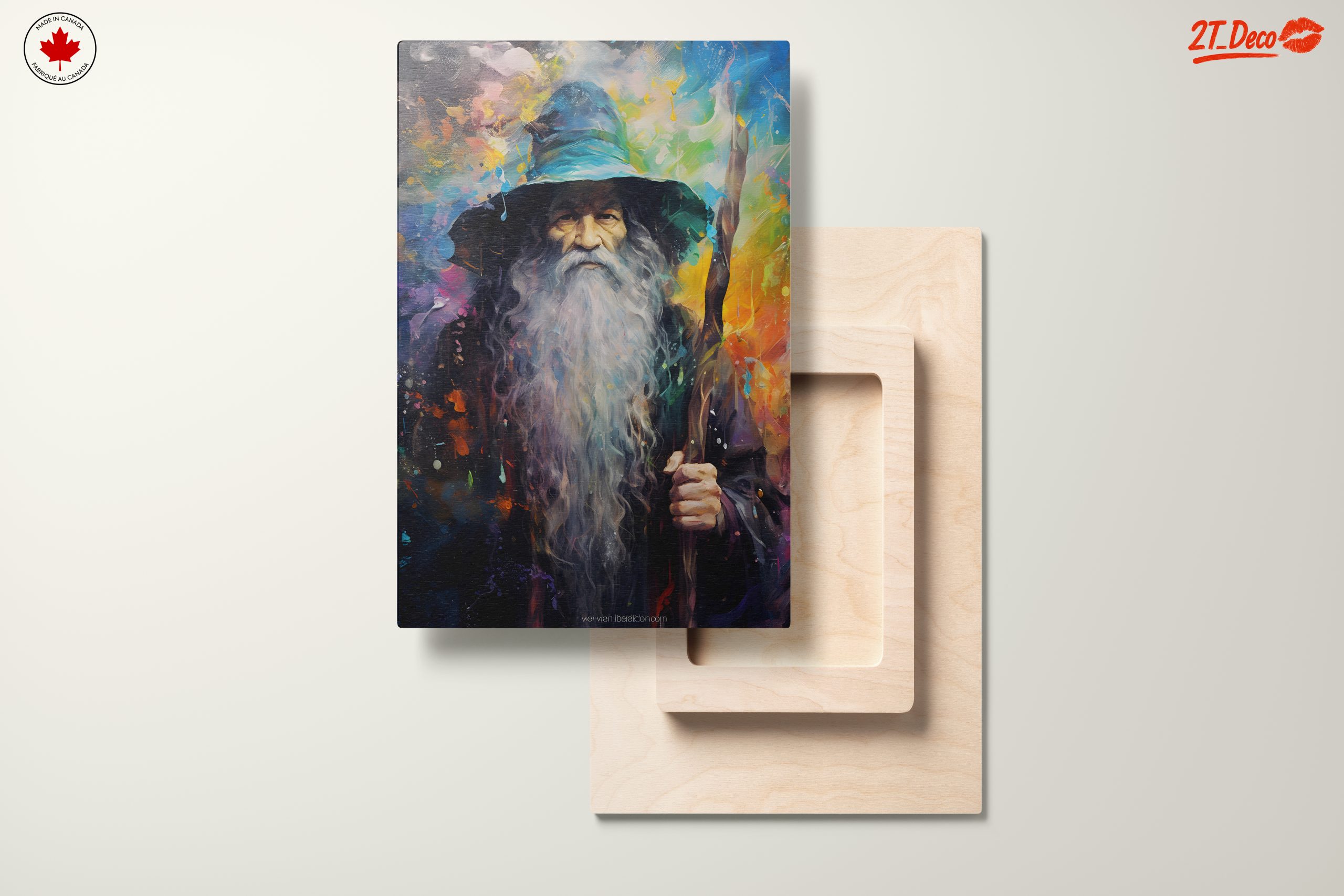 Enigmatic Wizard in Colorful Fantasy - Image 11