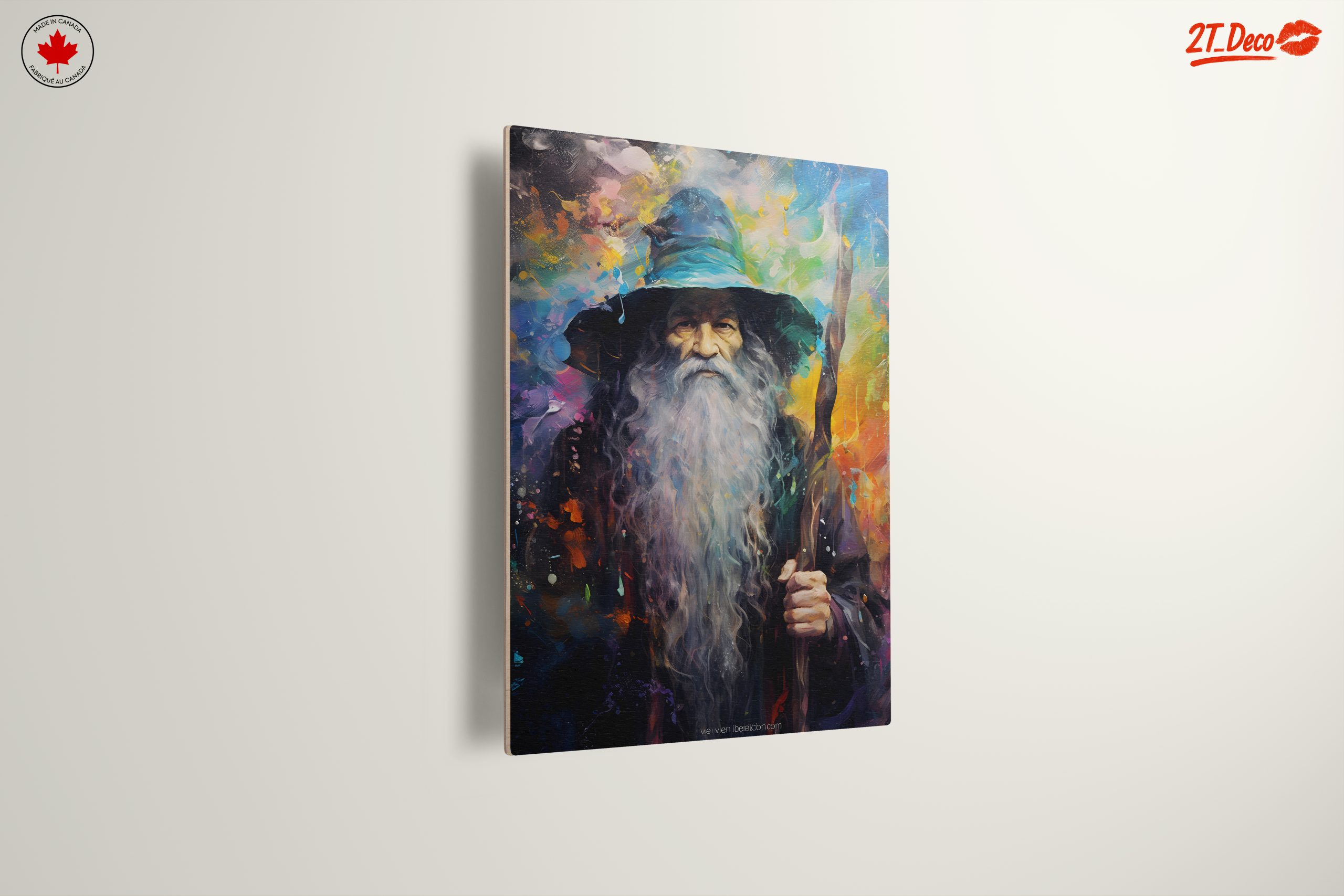 Enigmatic Wizard in Colorful Fantasy - Image 13