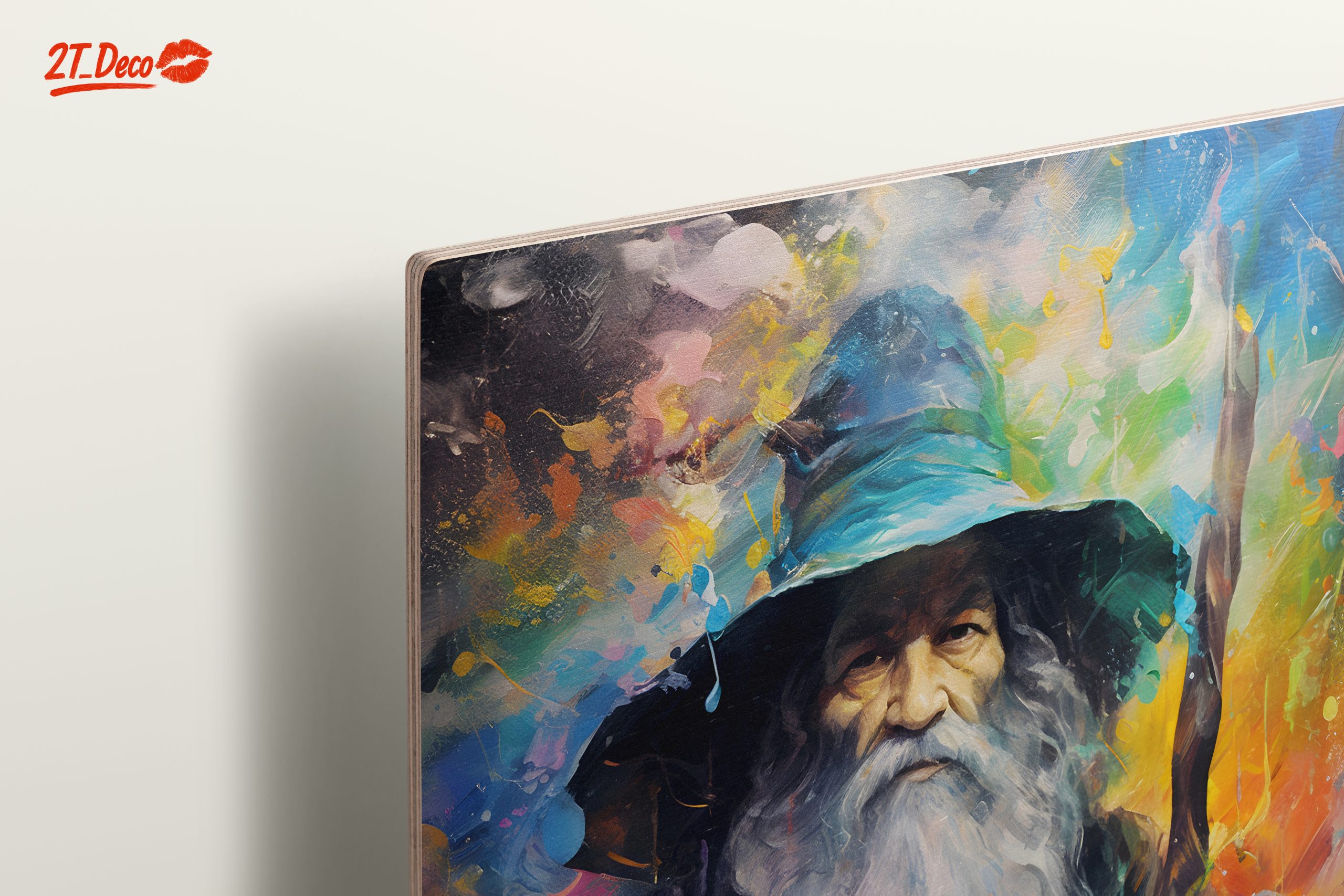 Enigmatic Wizard in Colorful Fantasy - Image 15