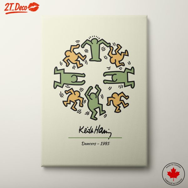 Keith Haring Dancers Artwork