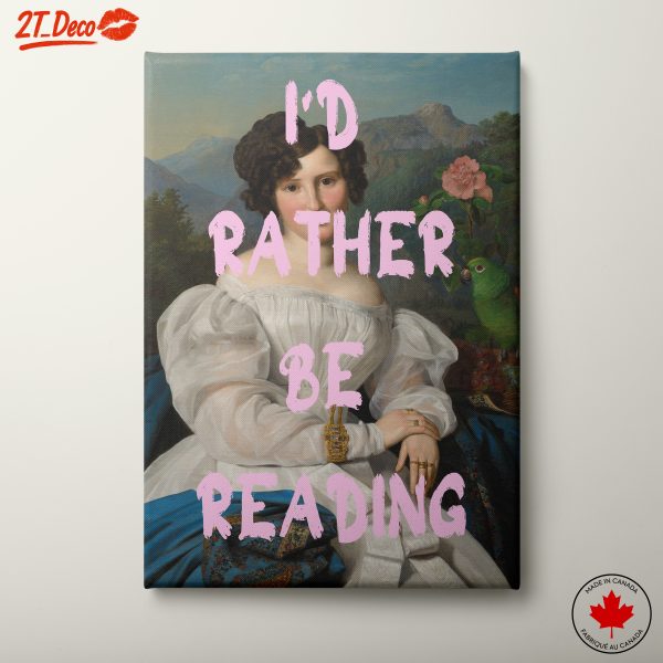I'd Rather Be Reading Literary Art
