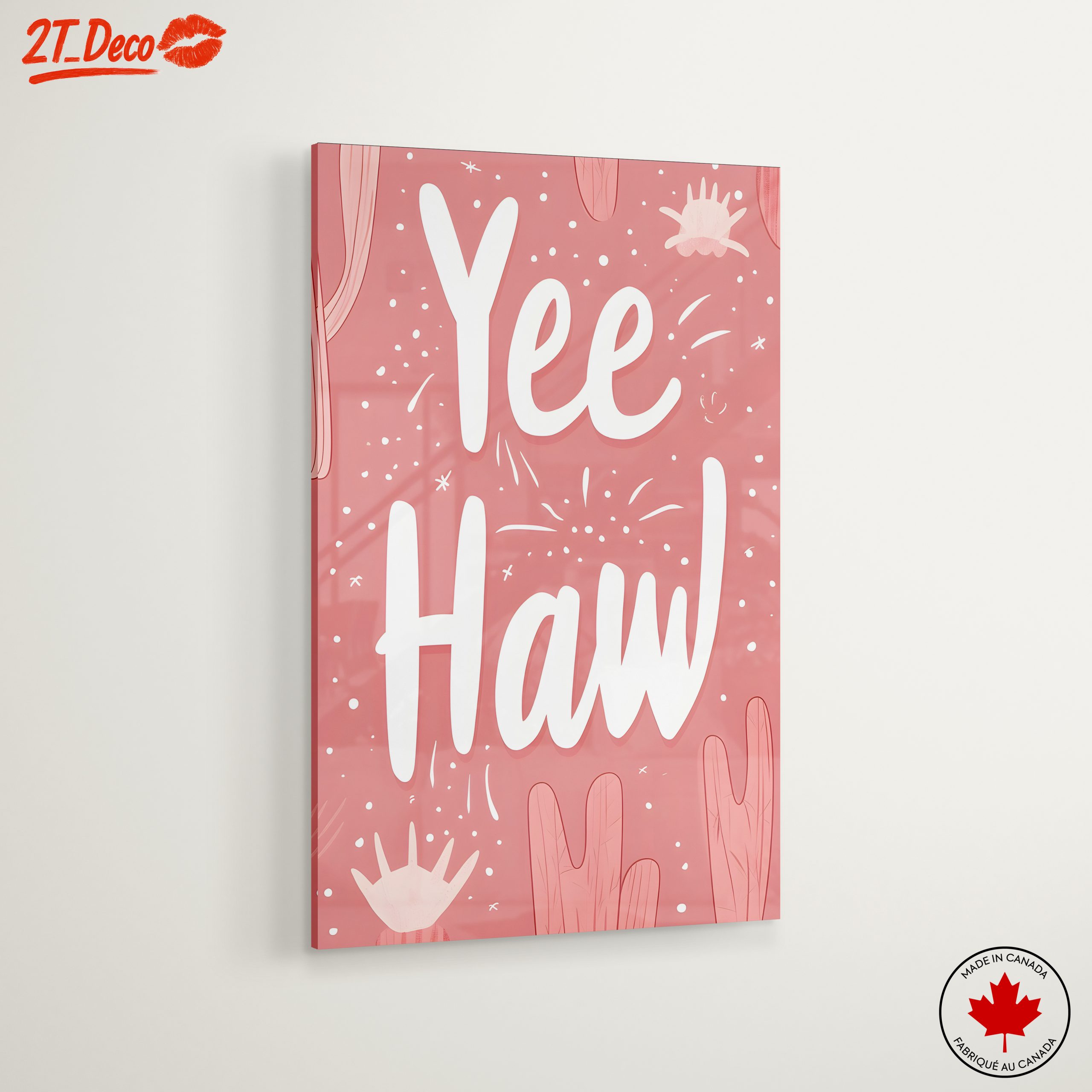 Yee Haw Positive Message Art - Image 6
