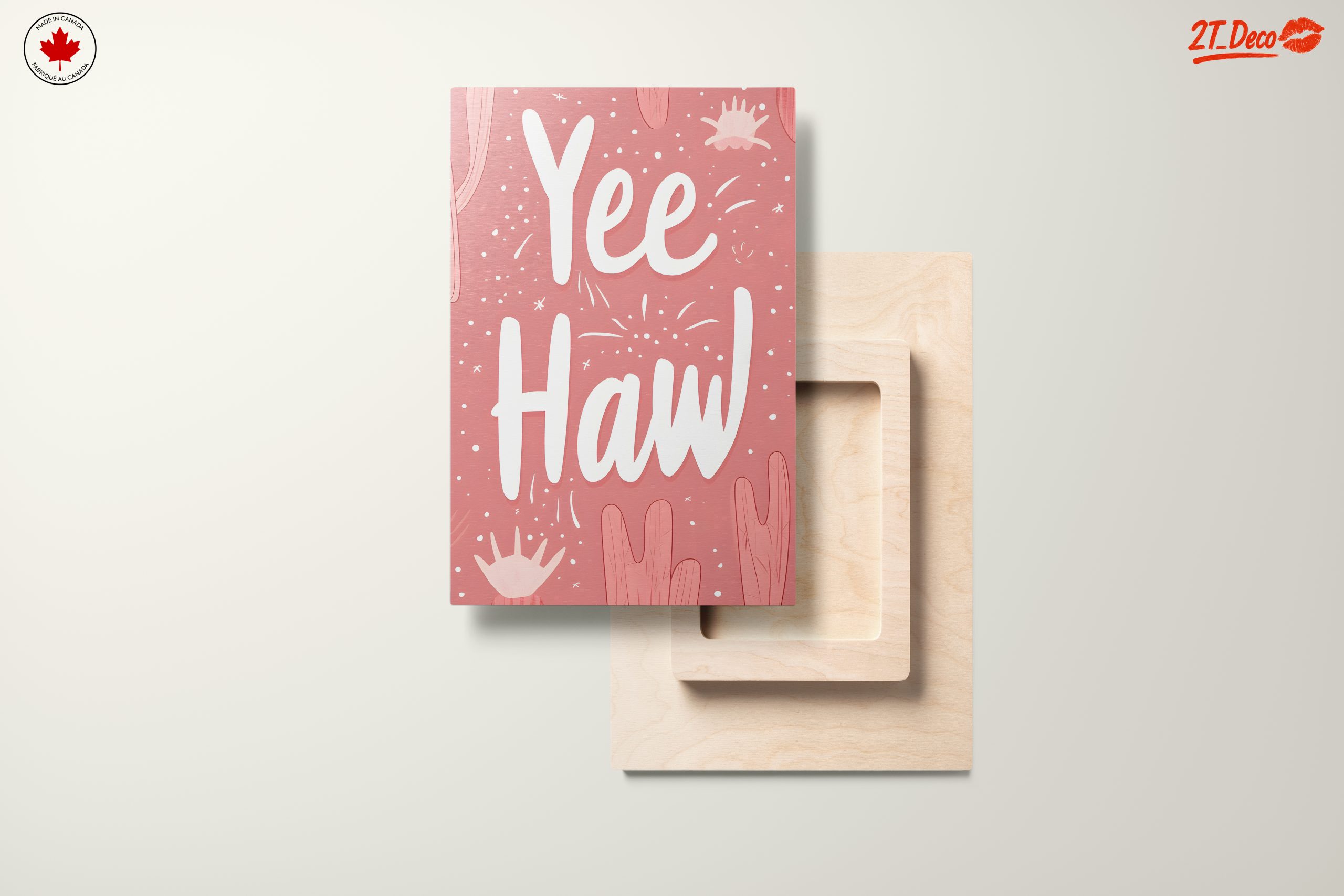Yee Haw Positive Message Art - Image 11