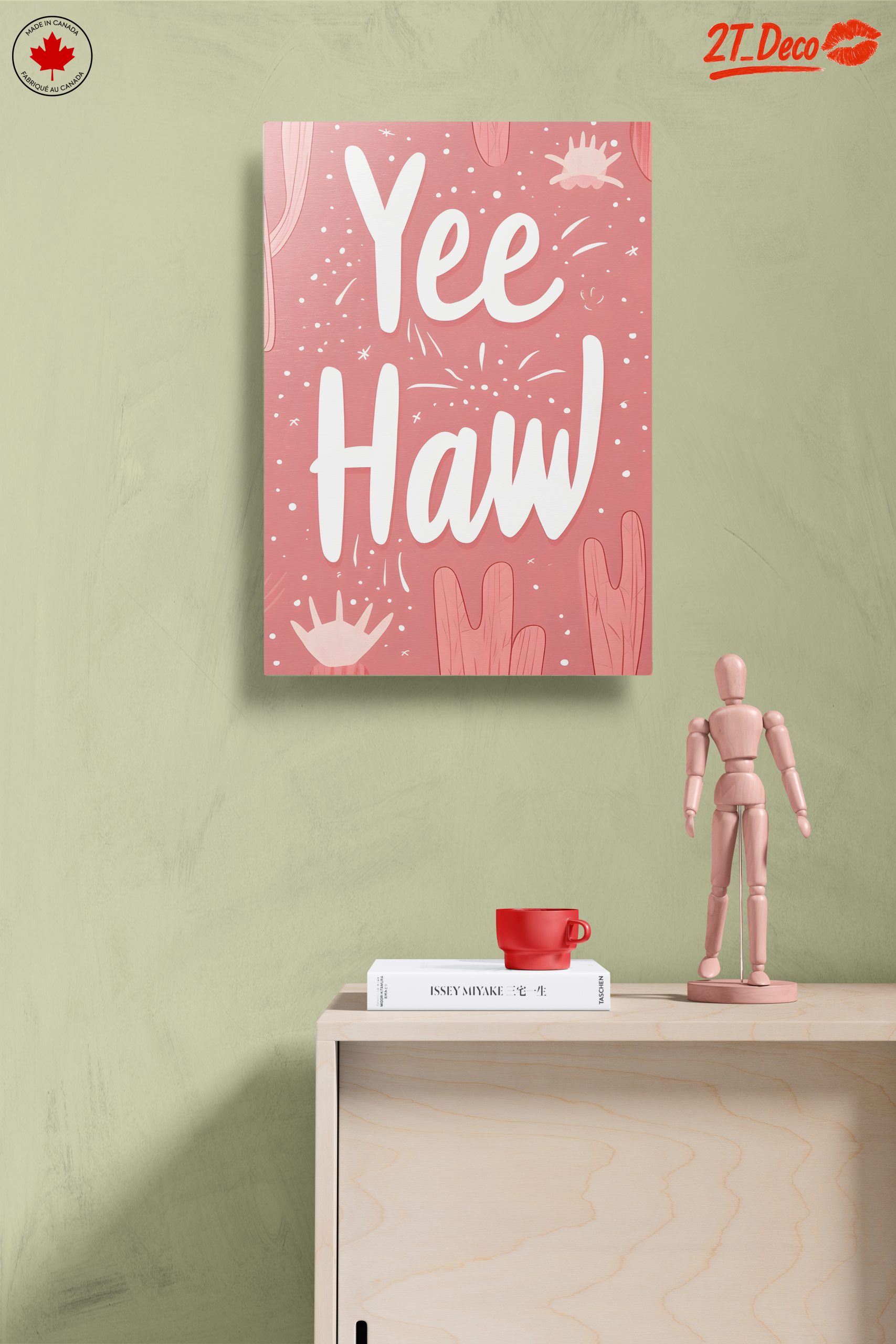 Yee Haw Positive Message Art - Image 14