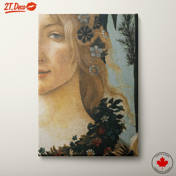 Elegant Floral Fashion Portrait Art