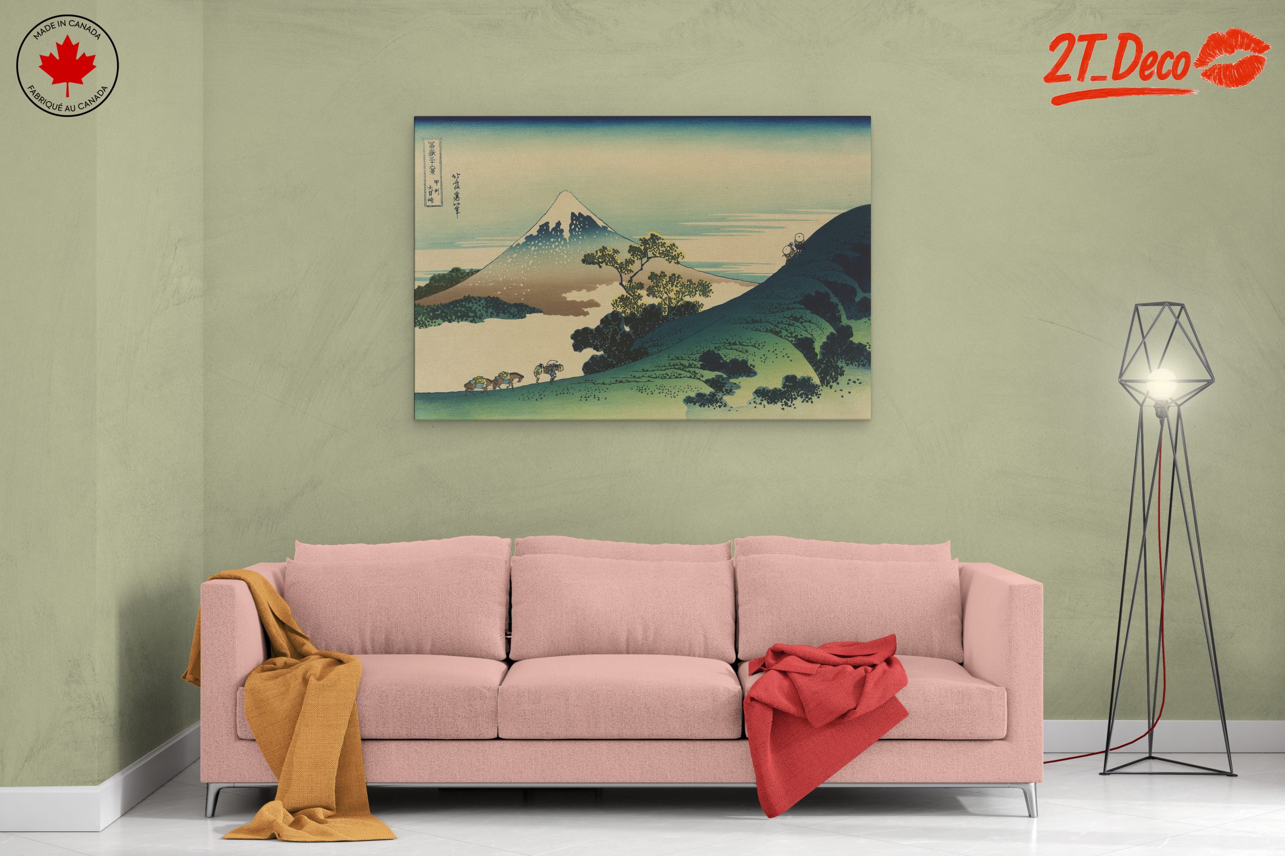 Stunning Fantasy Landscape with Mount Fuji - Image 2