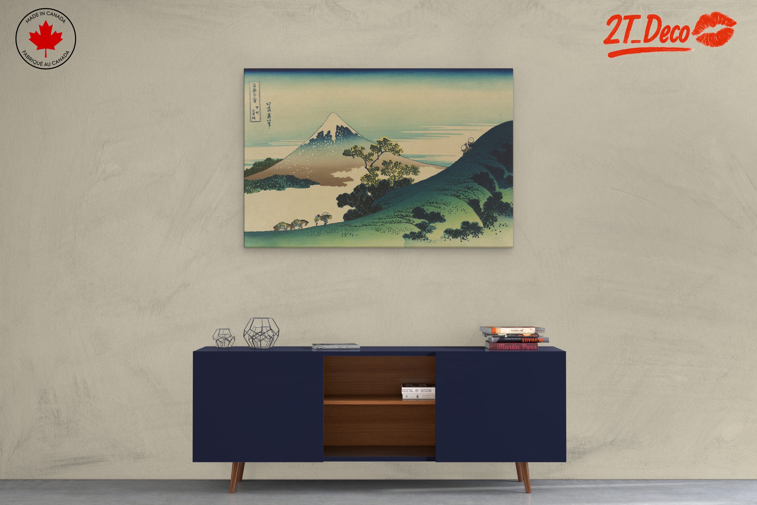 Stunning Fantasy Landscape with Mount Fuji - Image 3